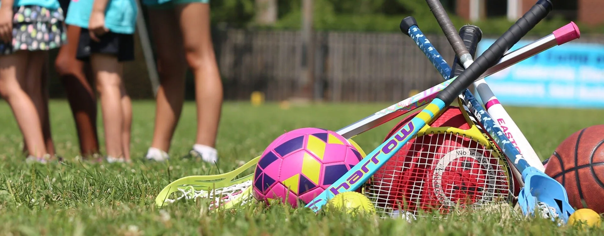 Young athletes learn multiple sports at our Game On! multi-sport camps