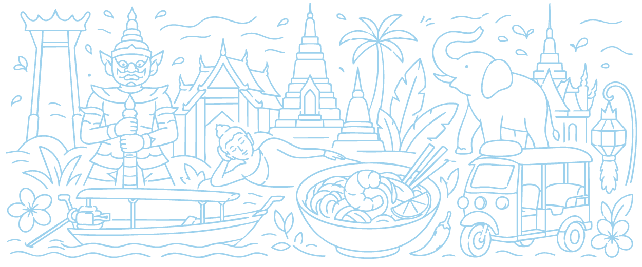A set of 31 country illustrations created through creative direction and AI-assisted production.