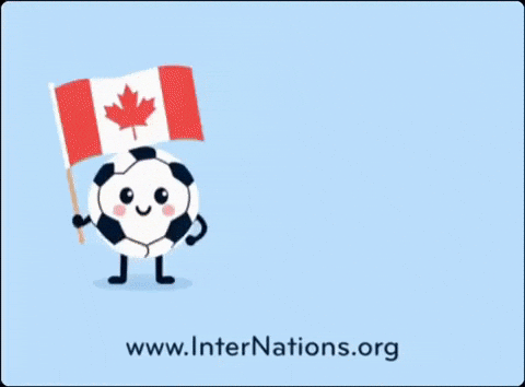 Maple Leaf Football GIF by InterNations.gif