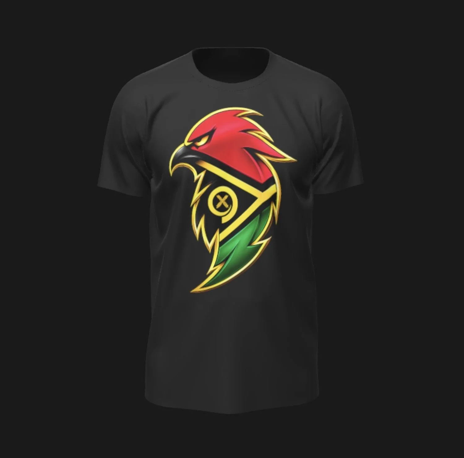 Blackbirding Clothing Logo with Flag