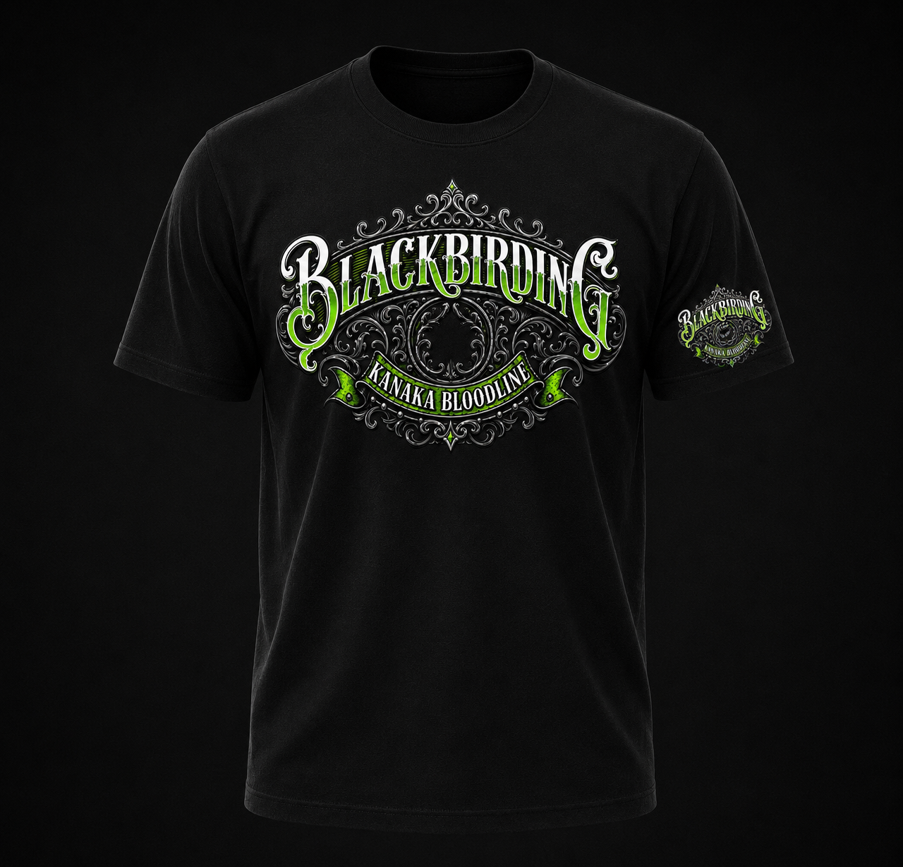 Blackbirding Clothing Tee - Green