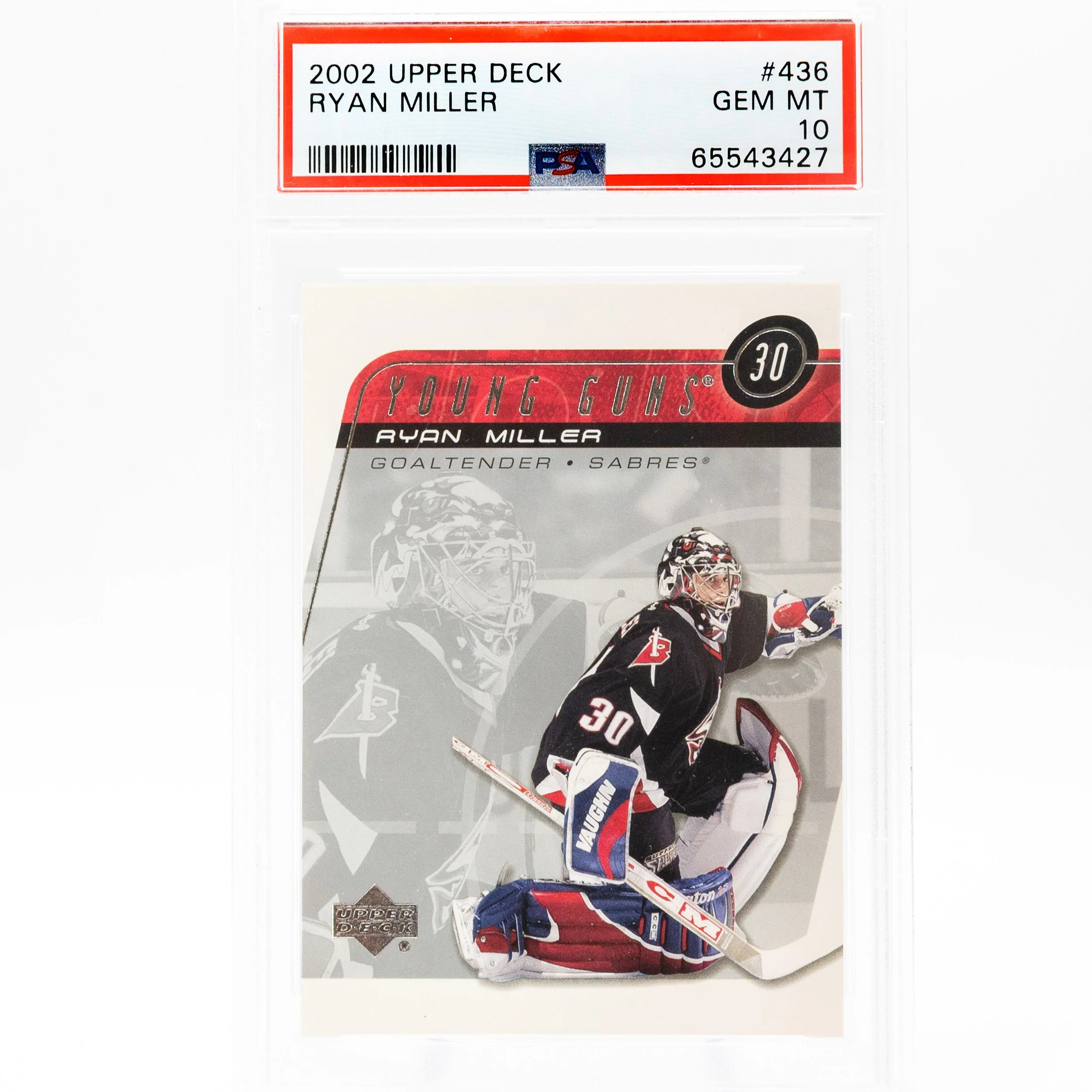 Ryan Miller 2002 Young Guns