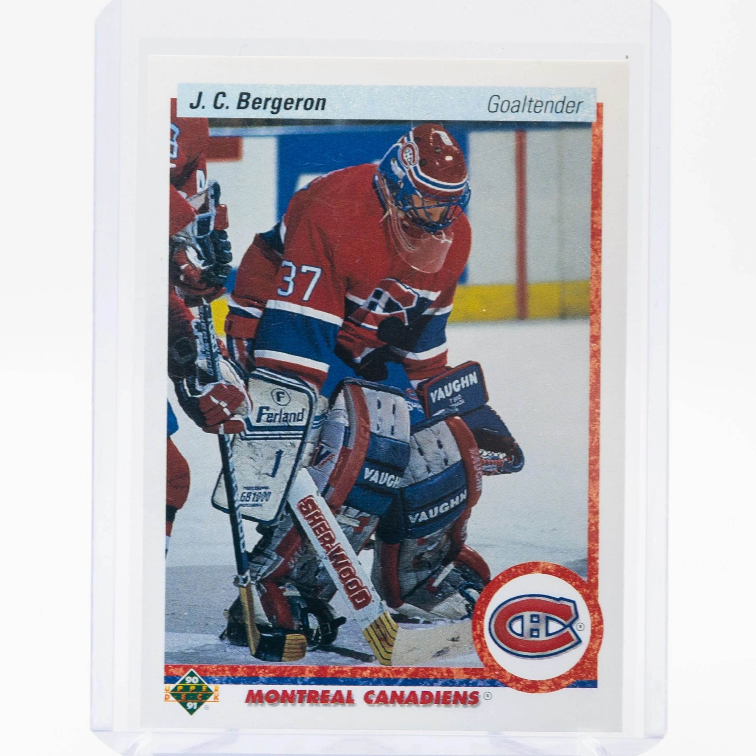 J.C. Bergeron 1990 Upper Deck
