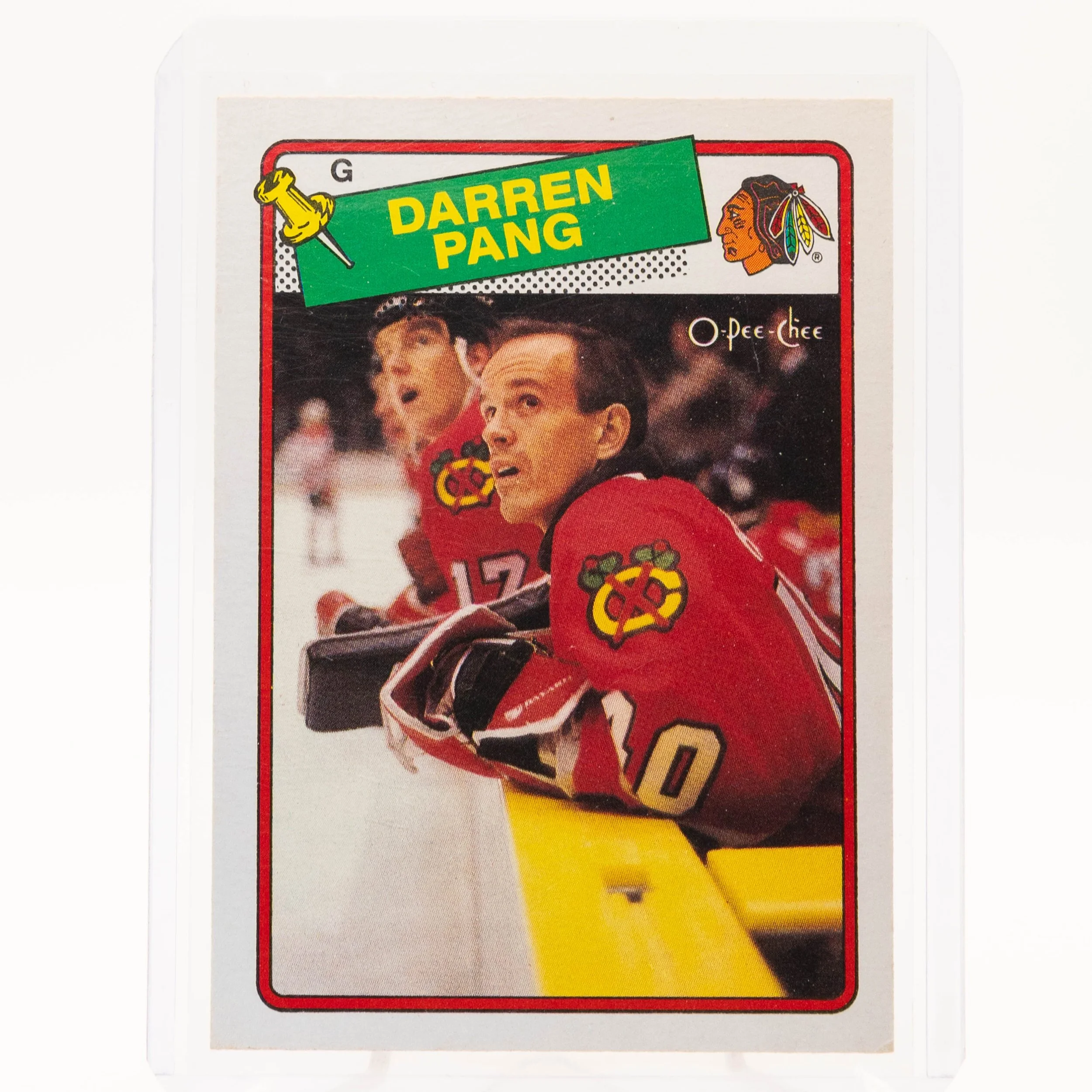 Darren Pang 1988 O-Pee-Chee