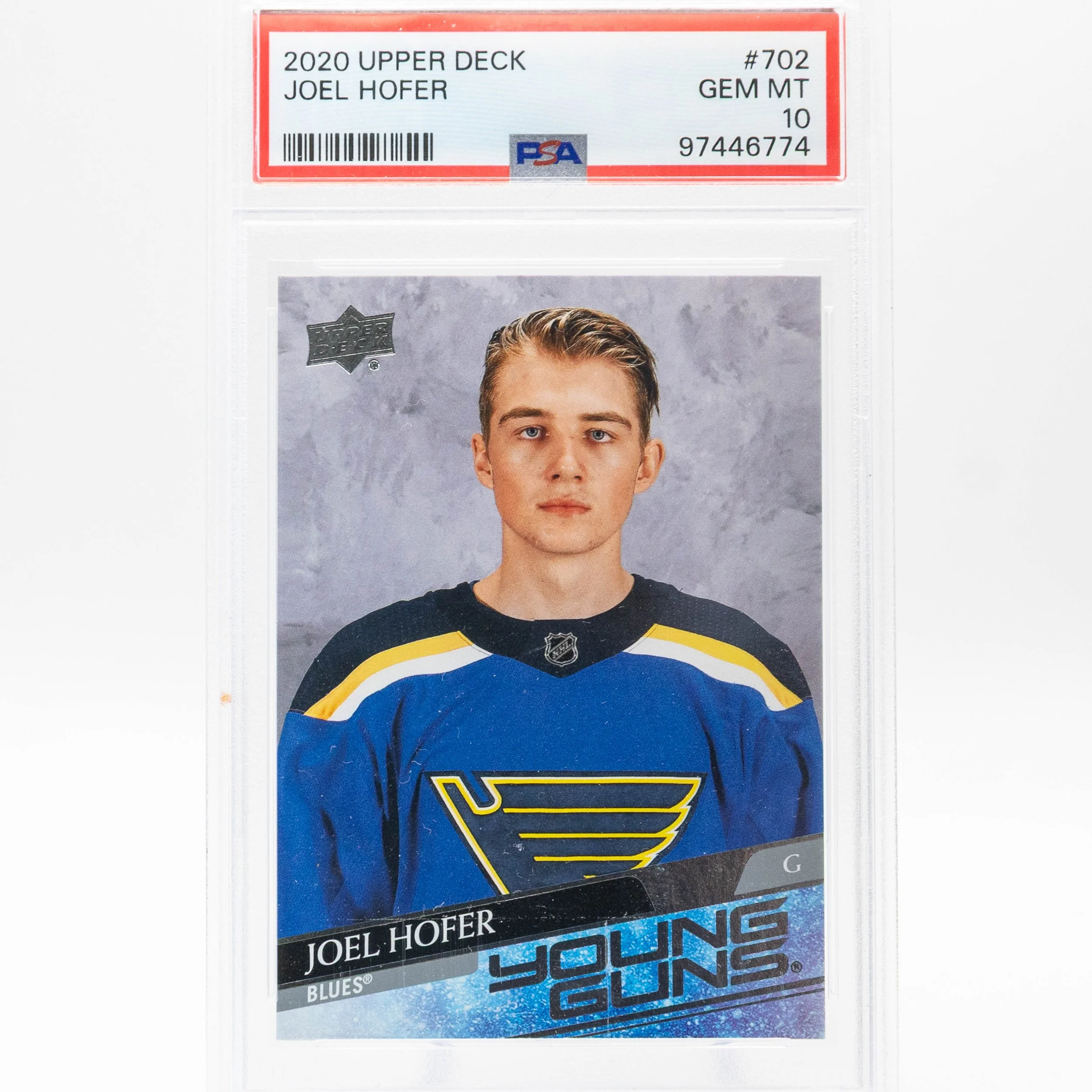 Joel Hofer 2020 Young Guns