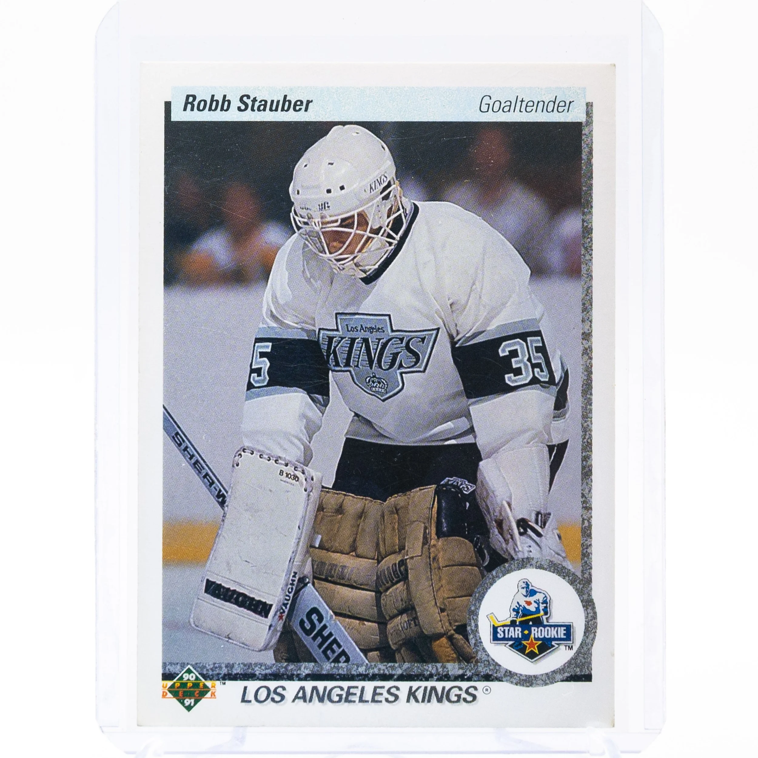 Robb Stauber 1990 Upper Deck