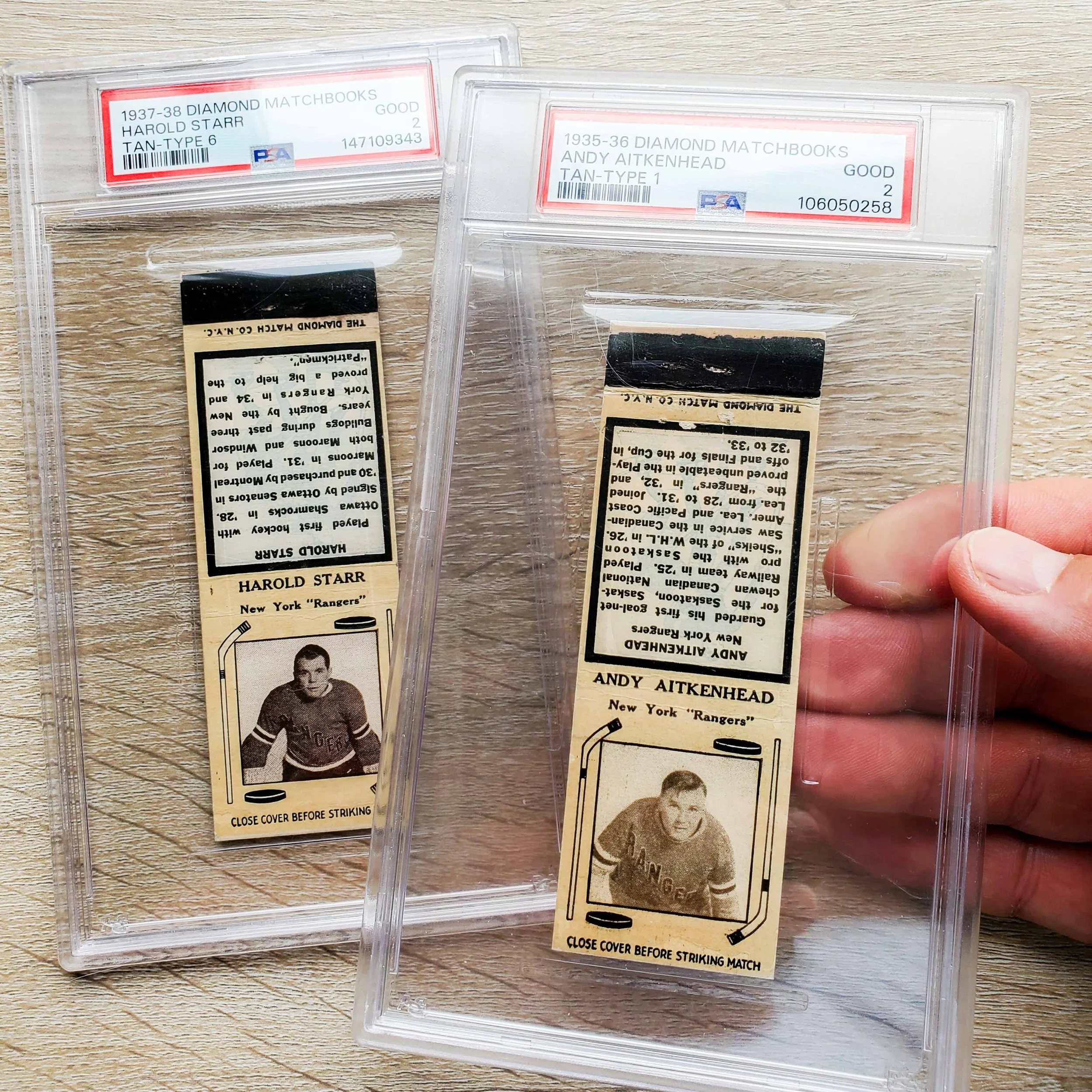 Why Diamond Matchbooks Matter to Vintage Goalie Rookie Card Collectors