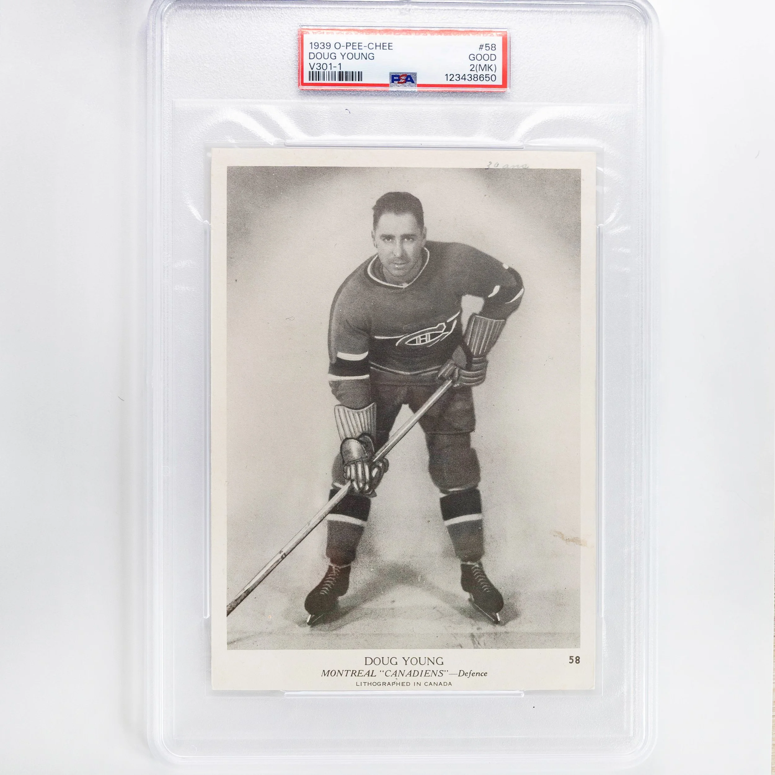 Doug Young 1939 O-Pee-Chee 