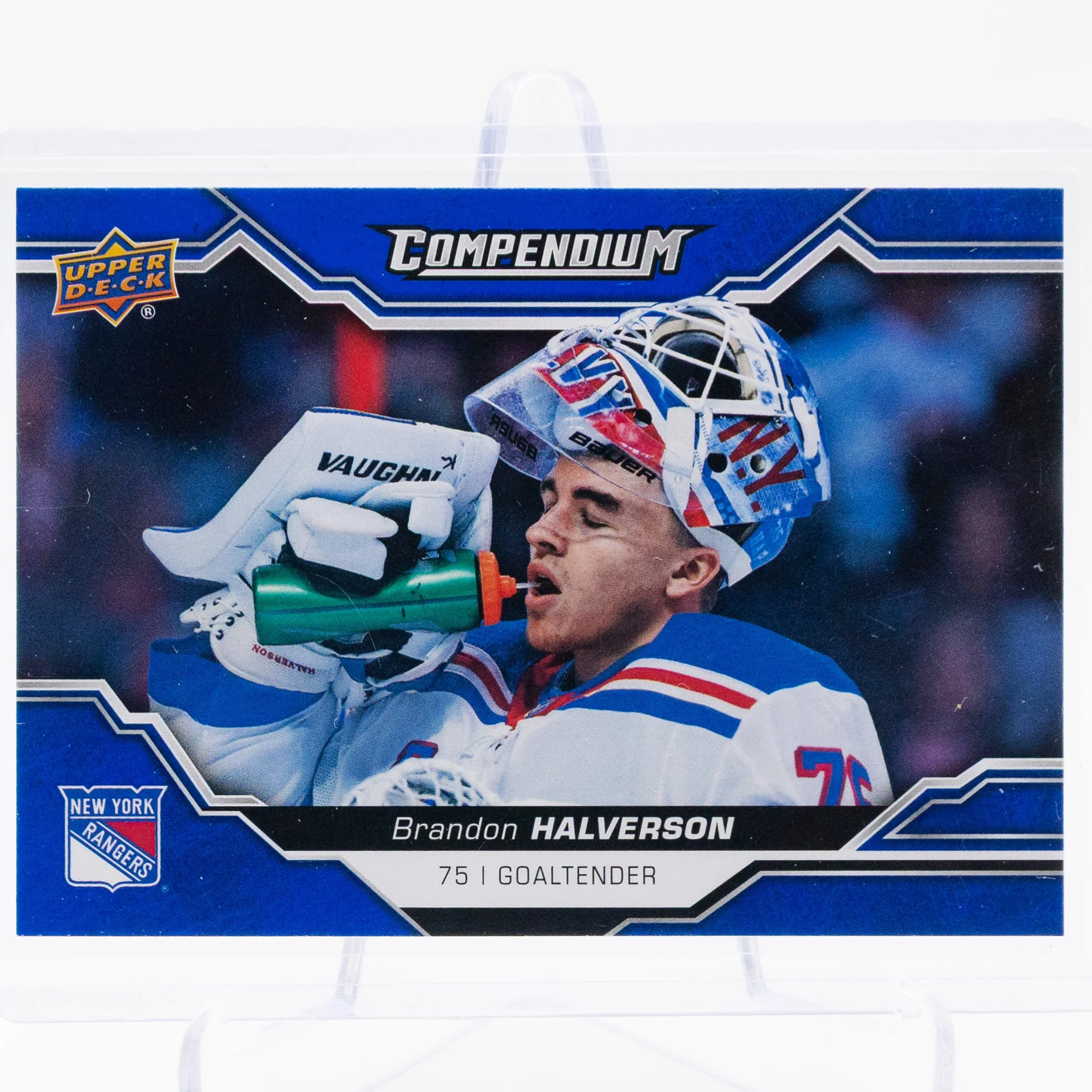 Brandon Halverson 2017 Upper Deck Compendium