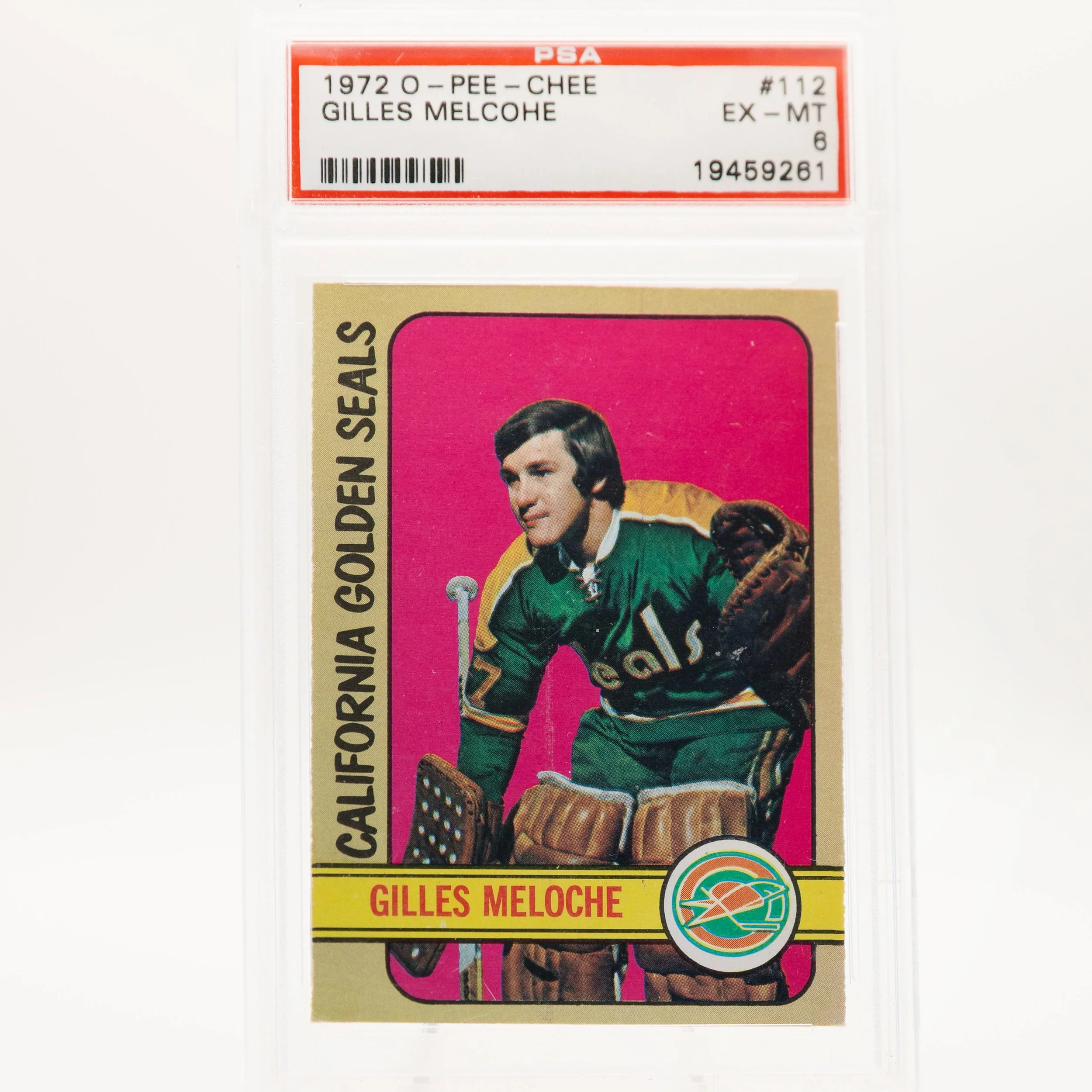 Gilles Meloche 1972 O-Pee-Chee 