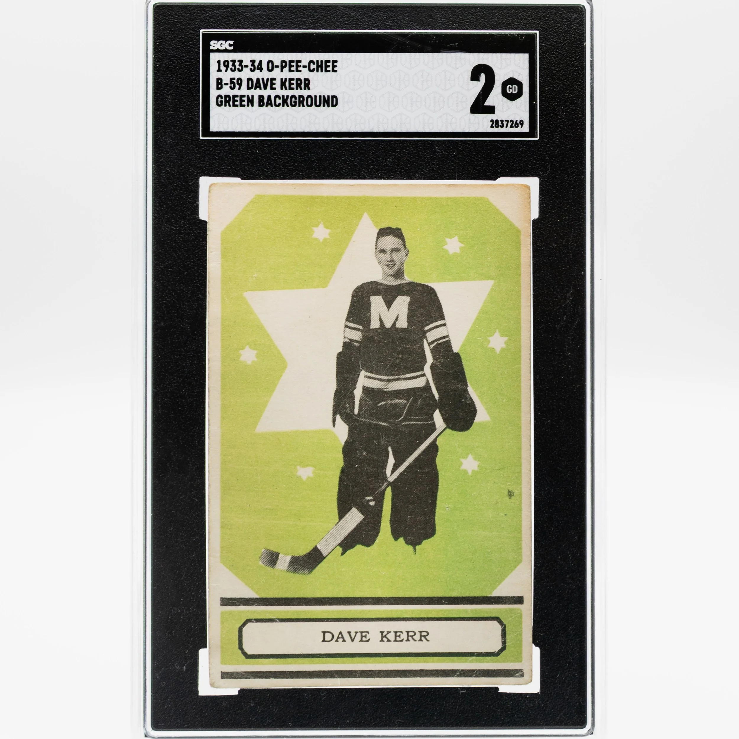 Dave Kerr 1933 O-Pee-Chee 