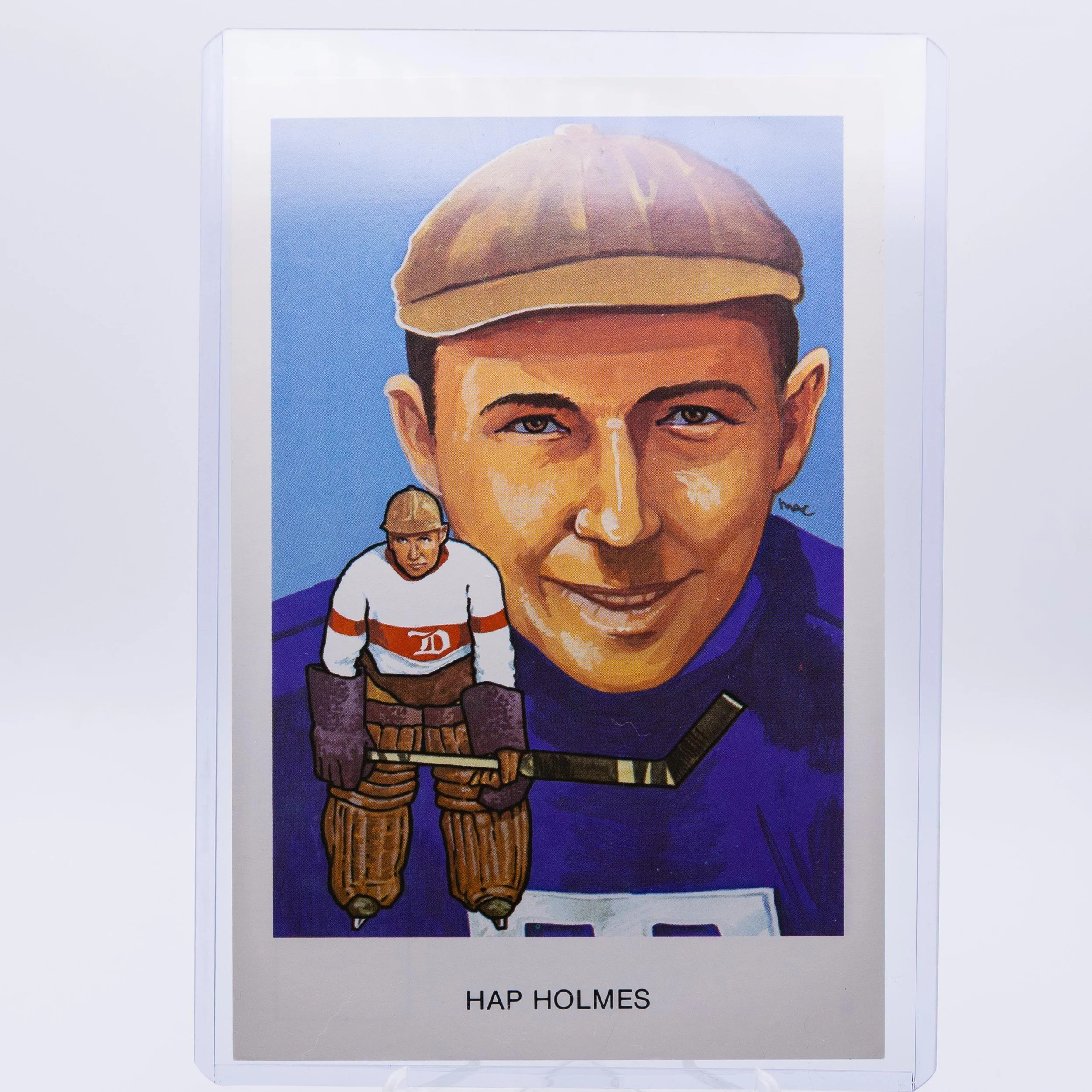 Hap Holmes 1983 CARTOPHILIUM Post Card 
