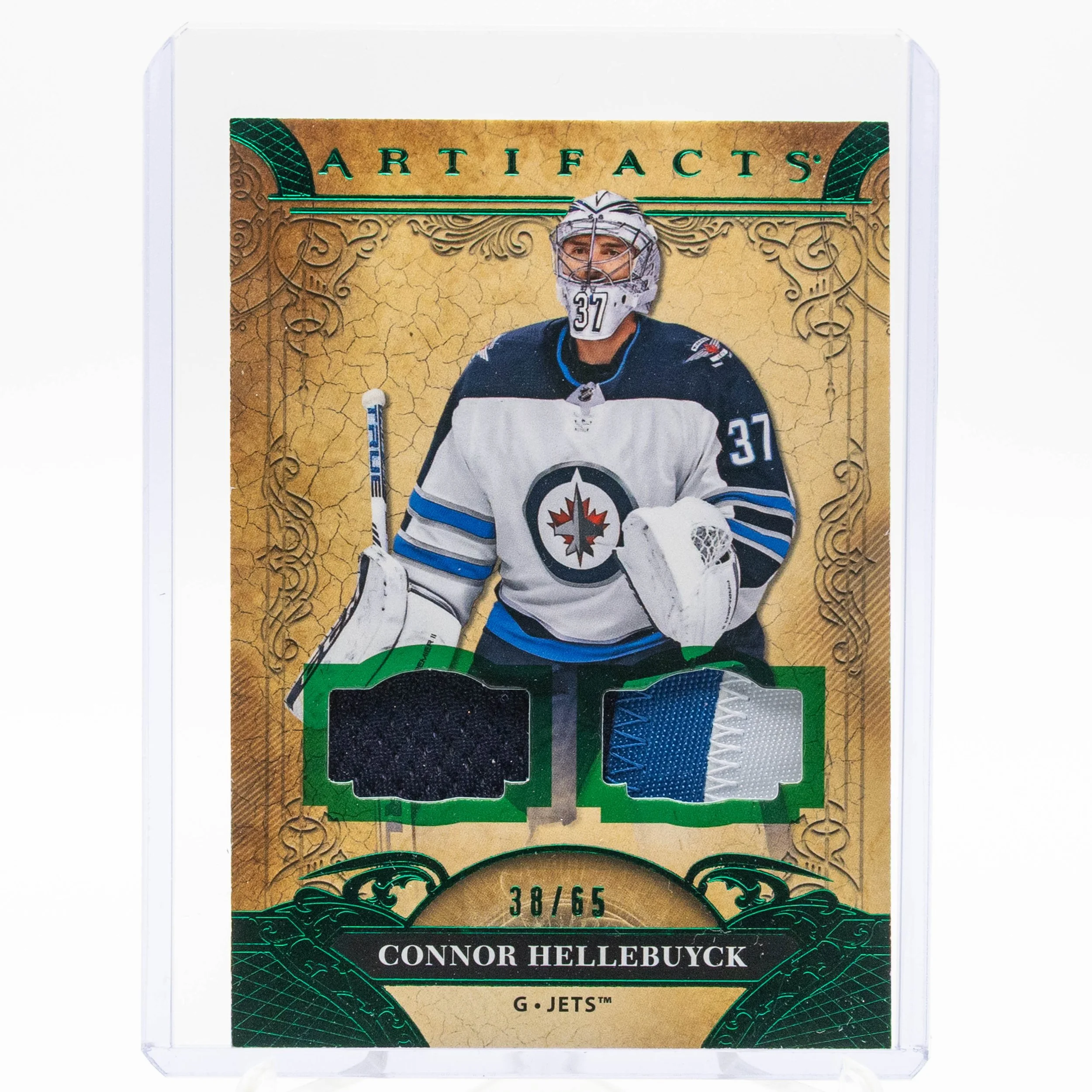 Connor Hellebyuck 2020 UD Artifacts