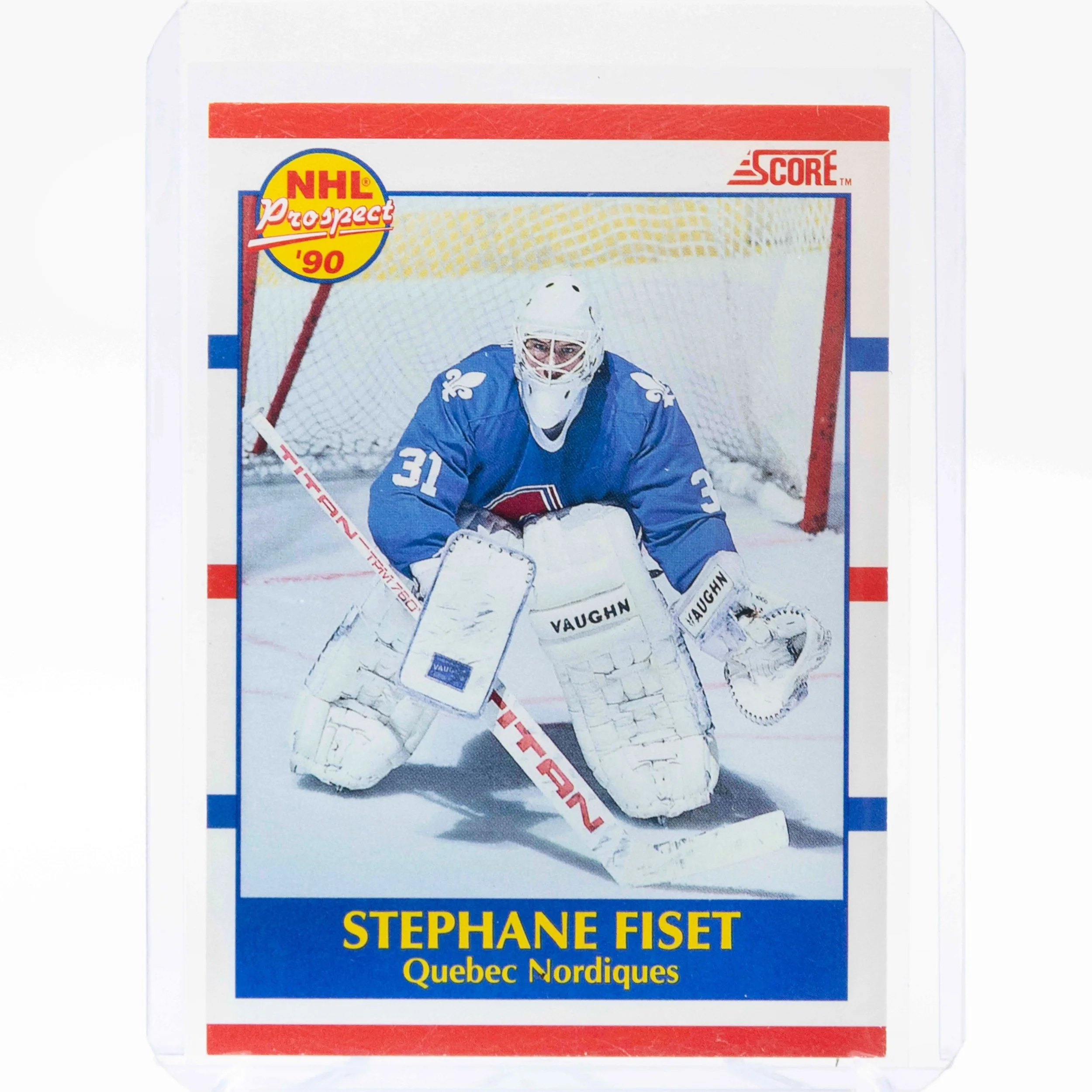 Stephane Fiset 1990 Score