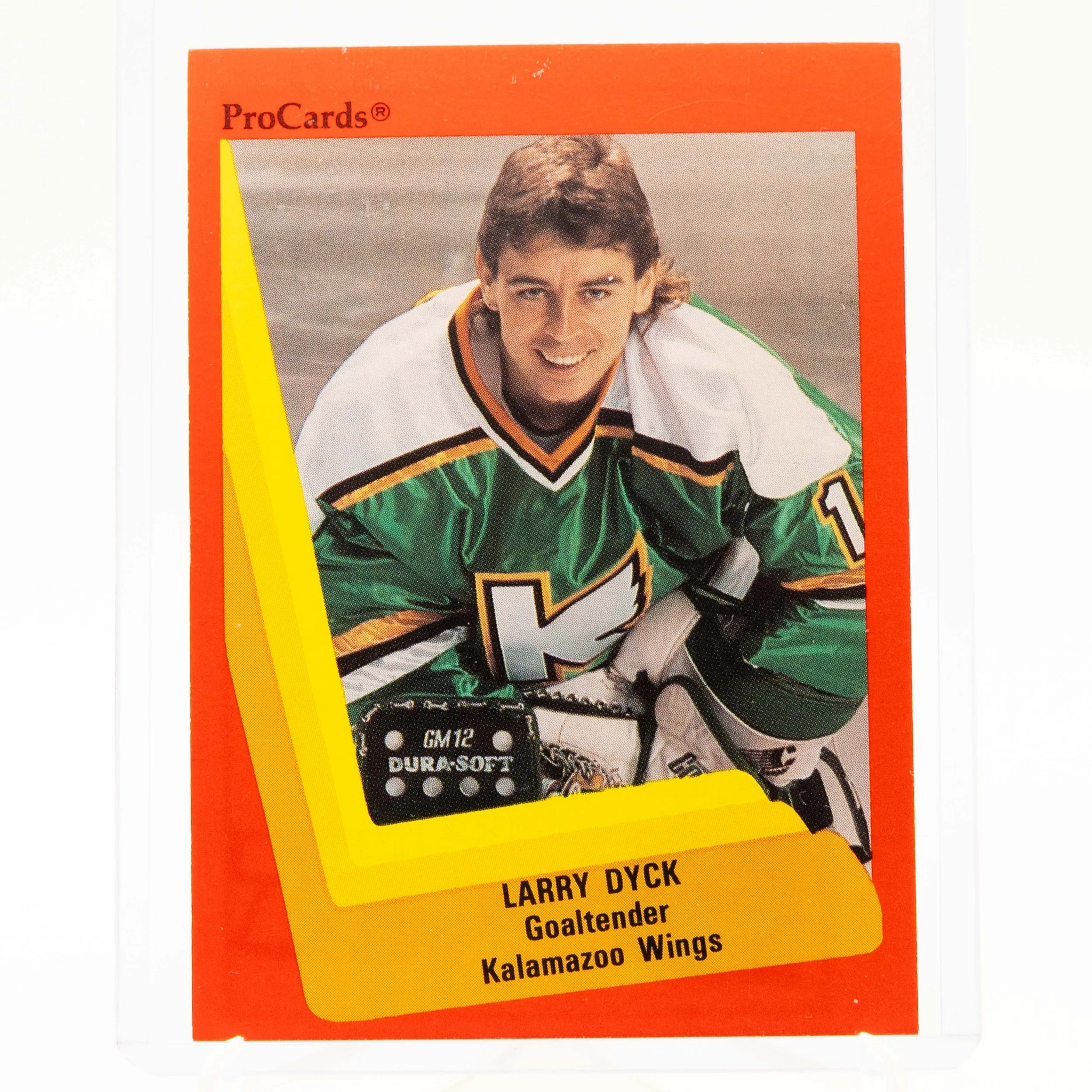 Larry Dyck 1990 Pro Card 
