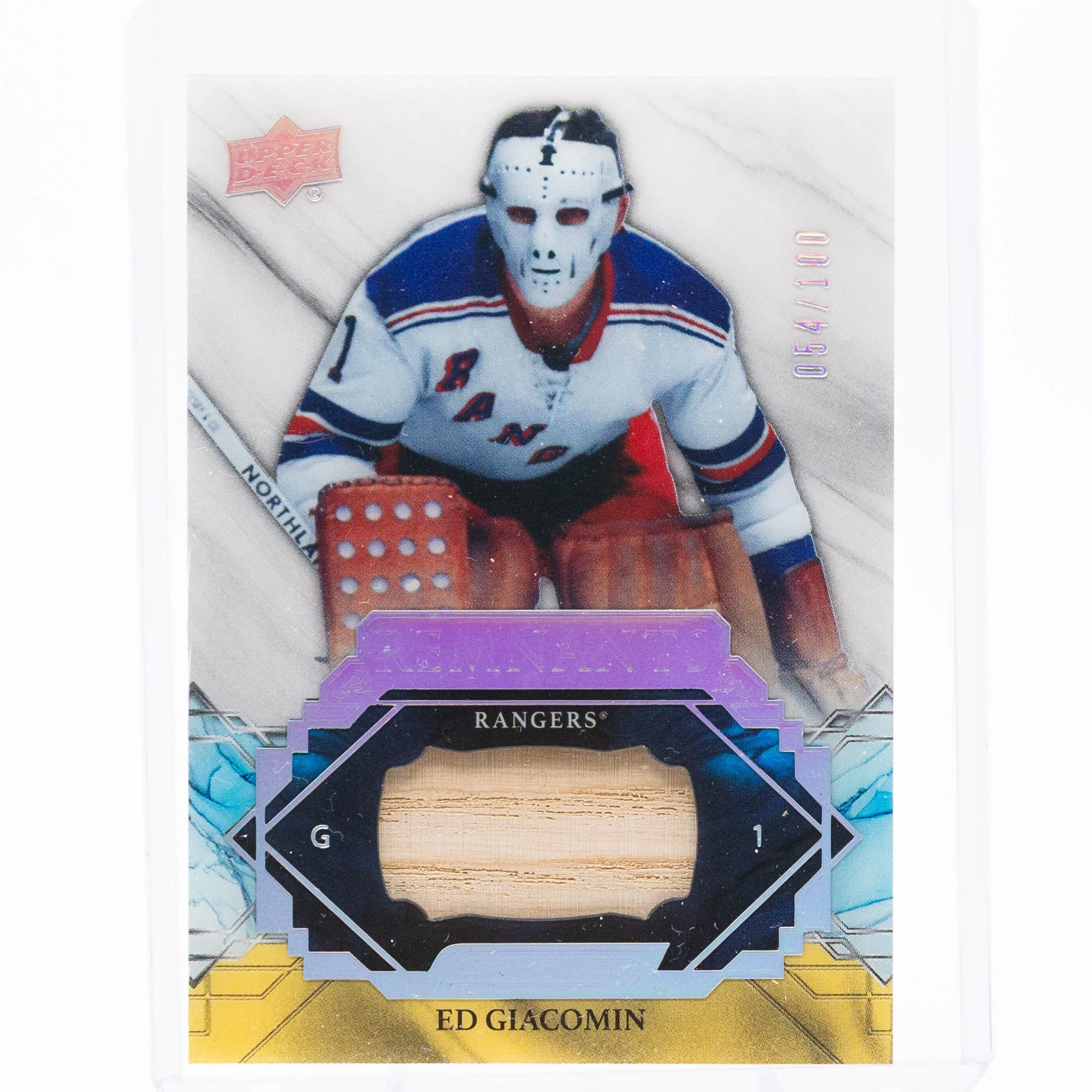 Ed Giacomin 2019 Upper Deck