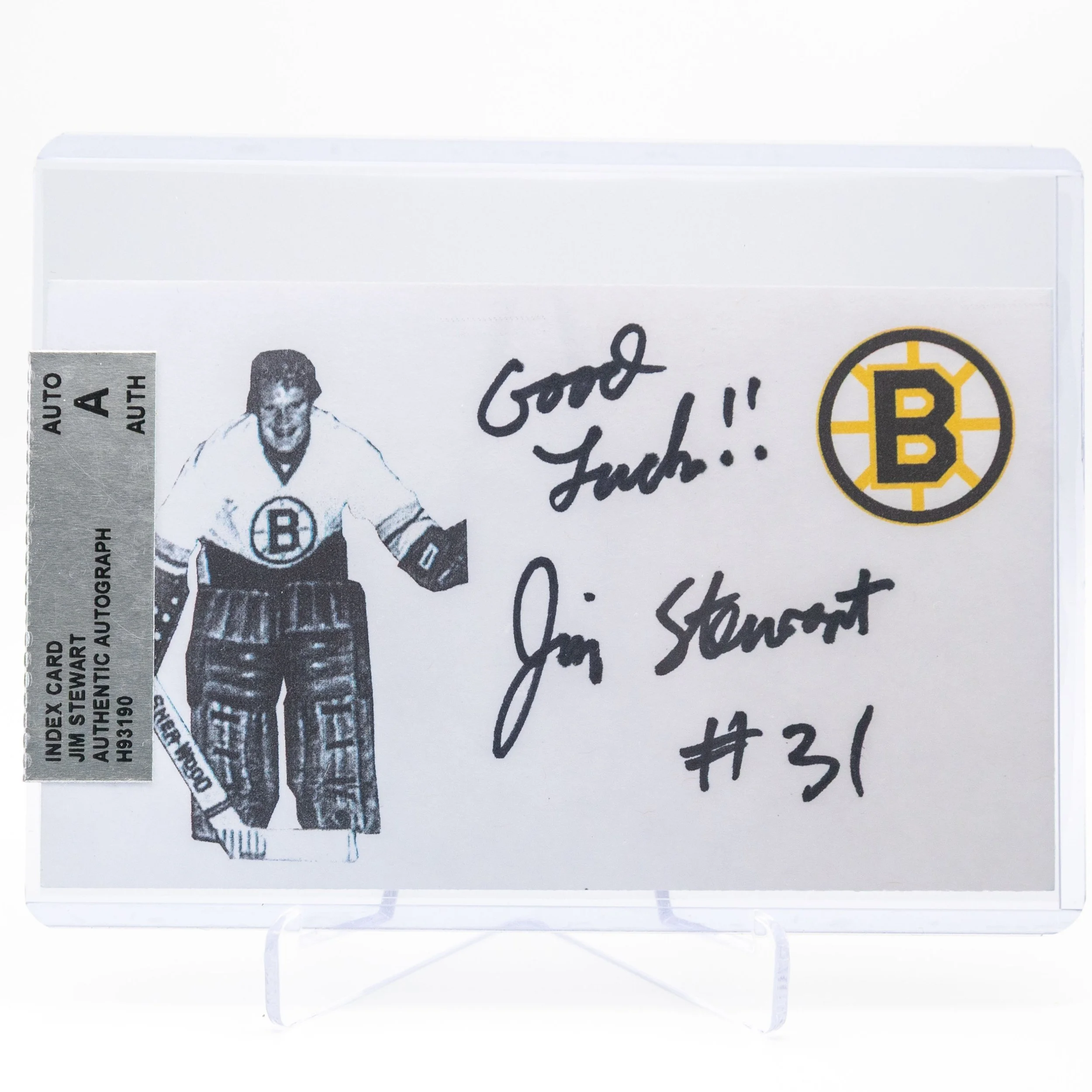 Jim Stewart Index Auto