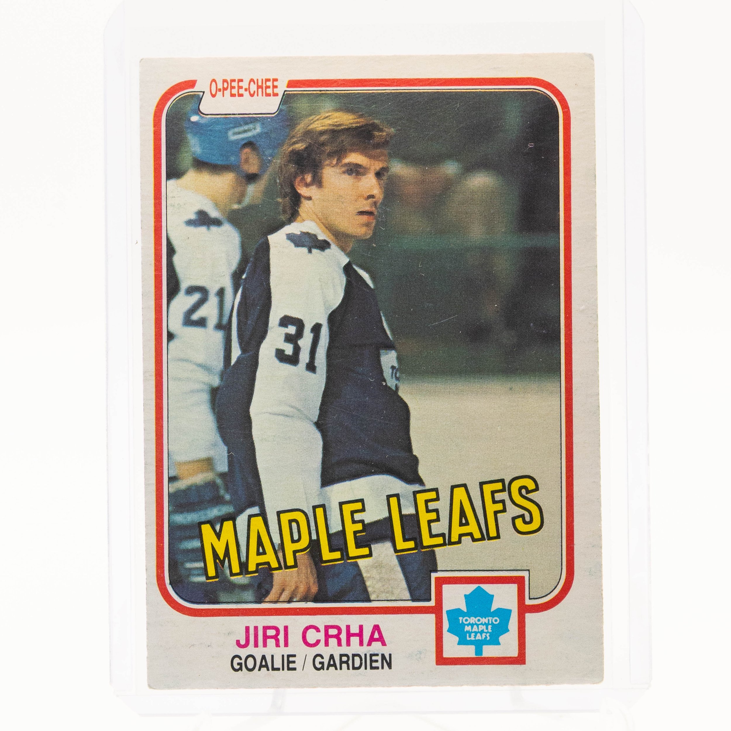 Jiri Crha 1981 O-Pee-Chee