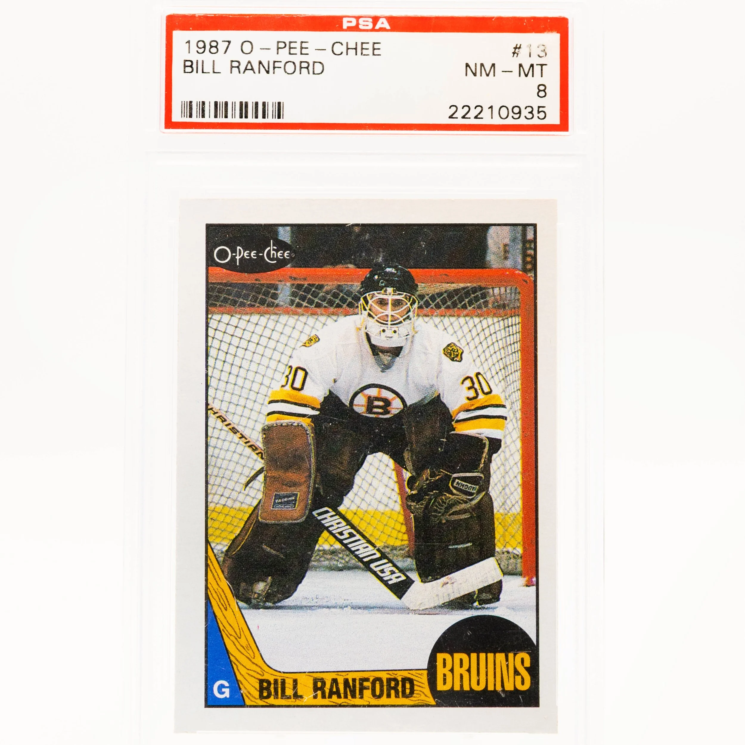 Bill Ranford 1987 O-Pee-Chee 