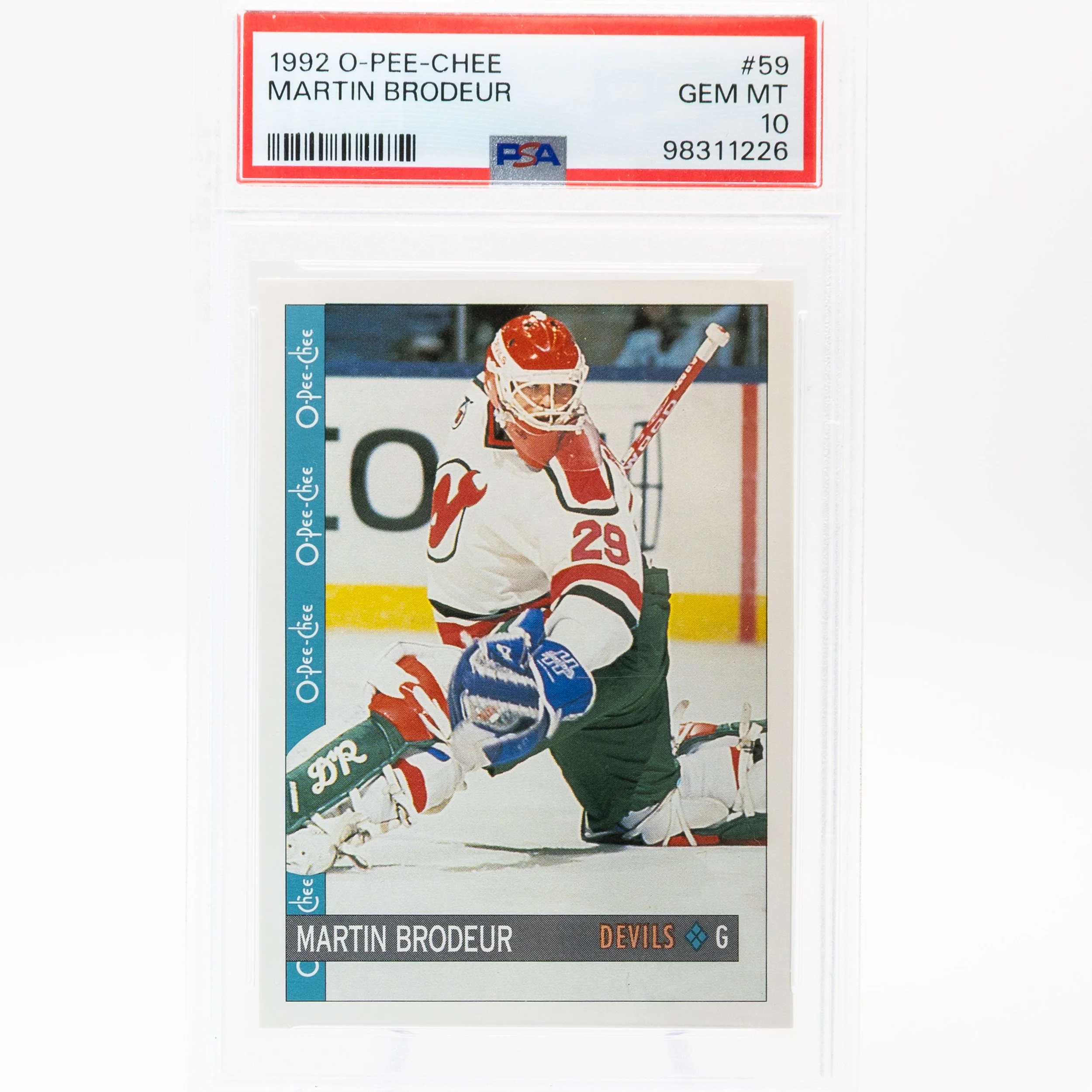 Martin Brodeur 1992 O-Pee-Chee