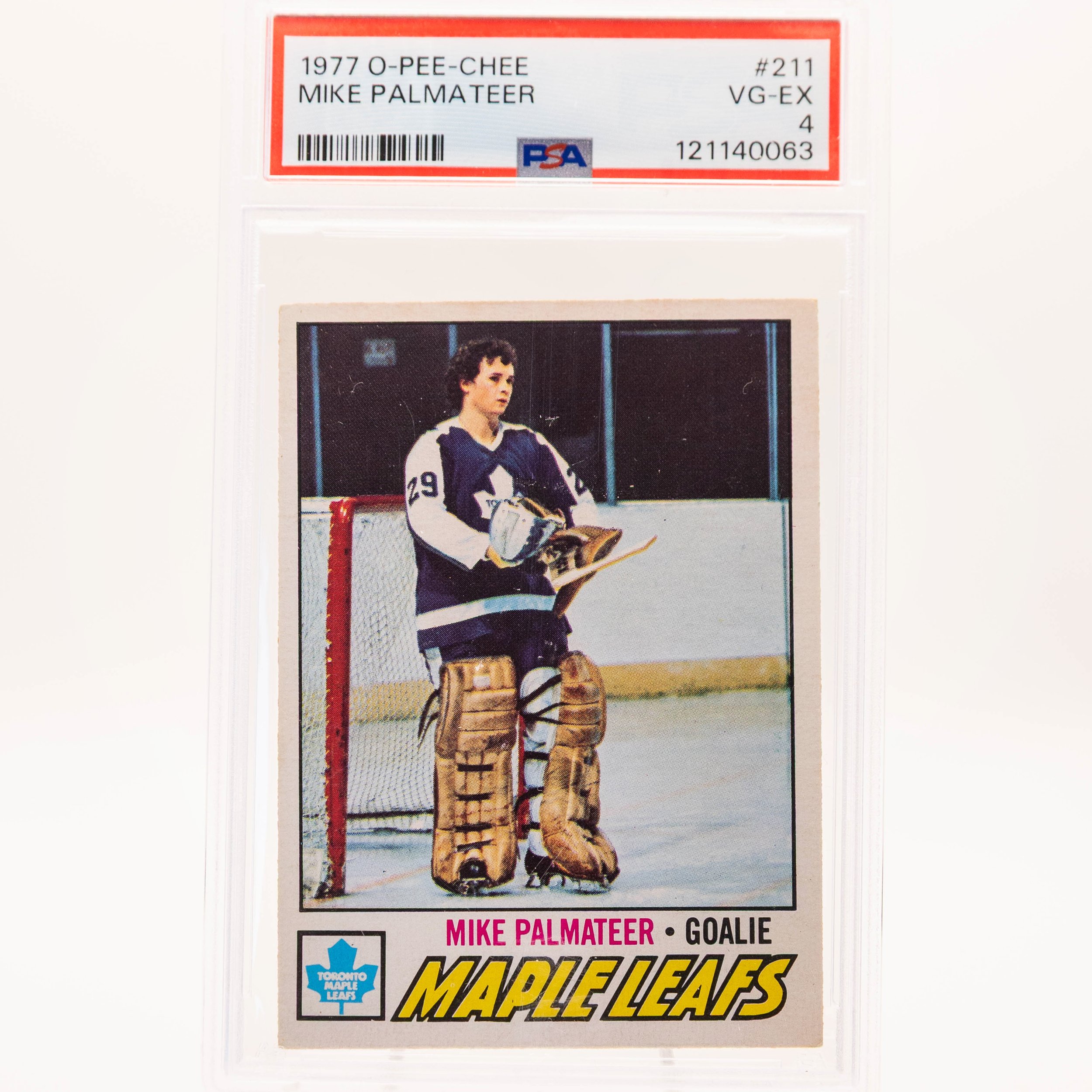 Mike Palmateer 1977 O-Pee-Chee