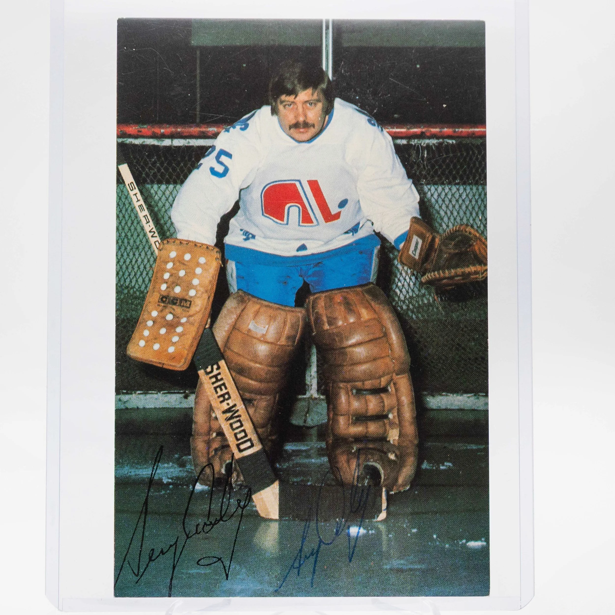 Serge Aubrey 1976 Post Card