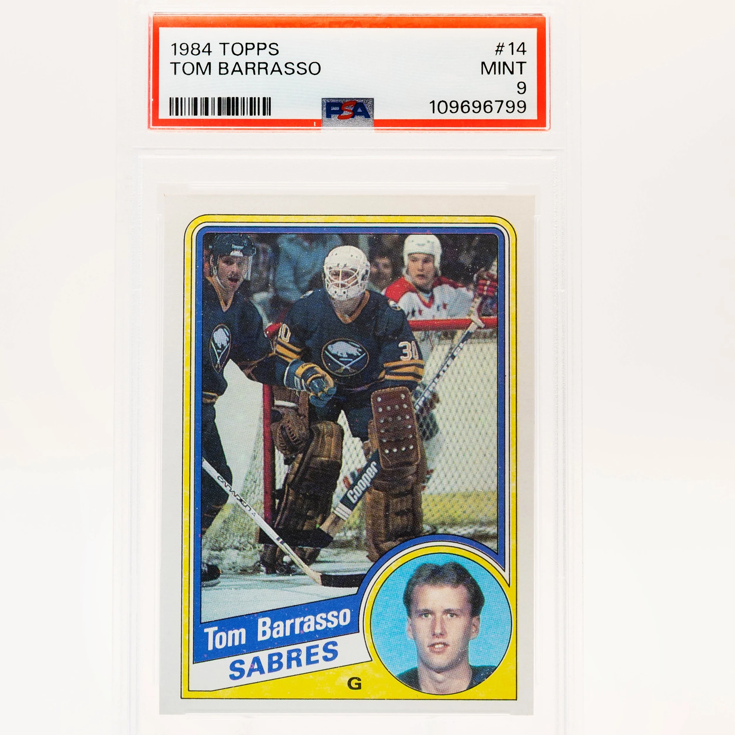 Tom Barrasso 1984 O-Pee-Chee 