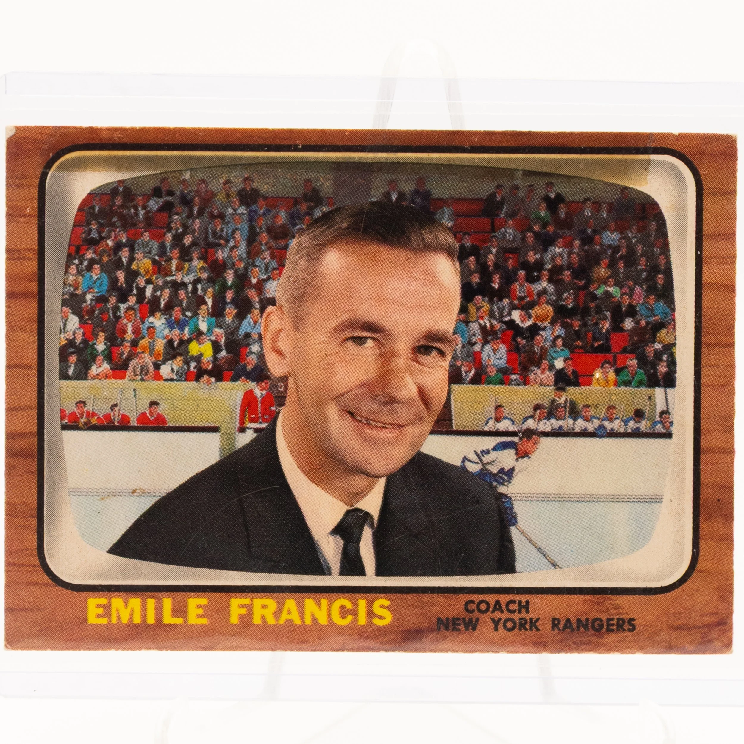 Emile Francis 1966 Topps