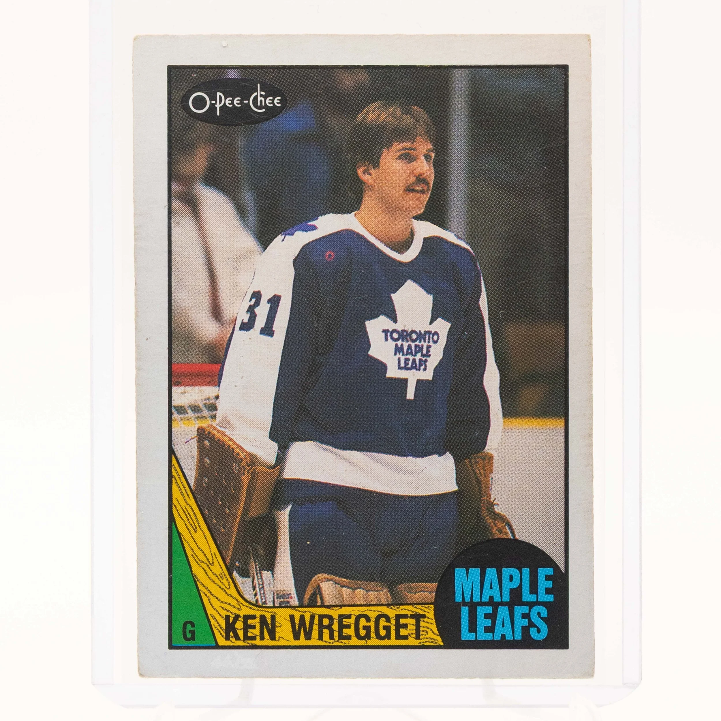Ken Wregget 1987 O-Pee-Chee