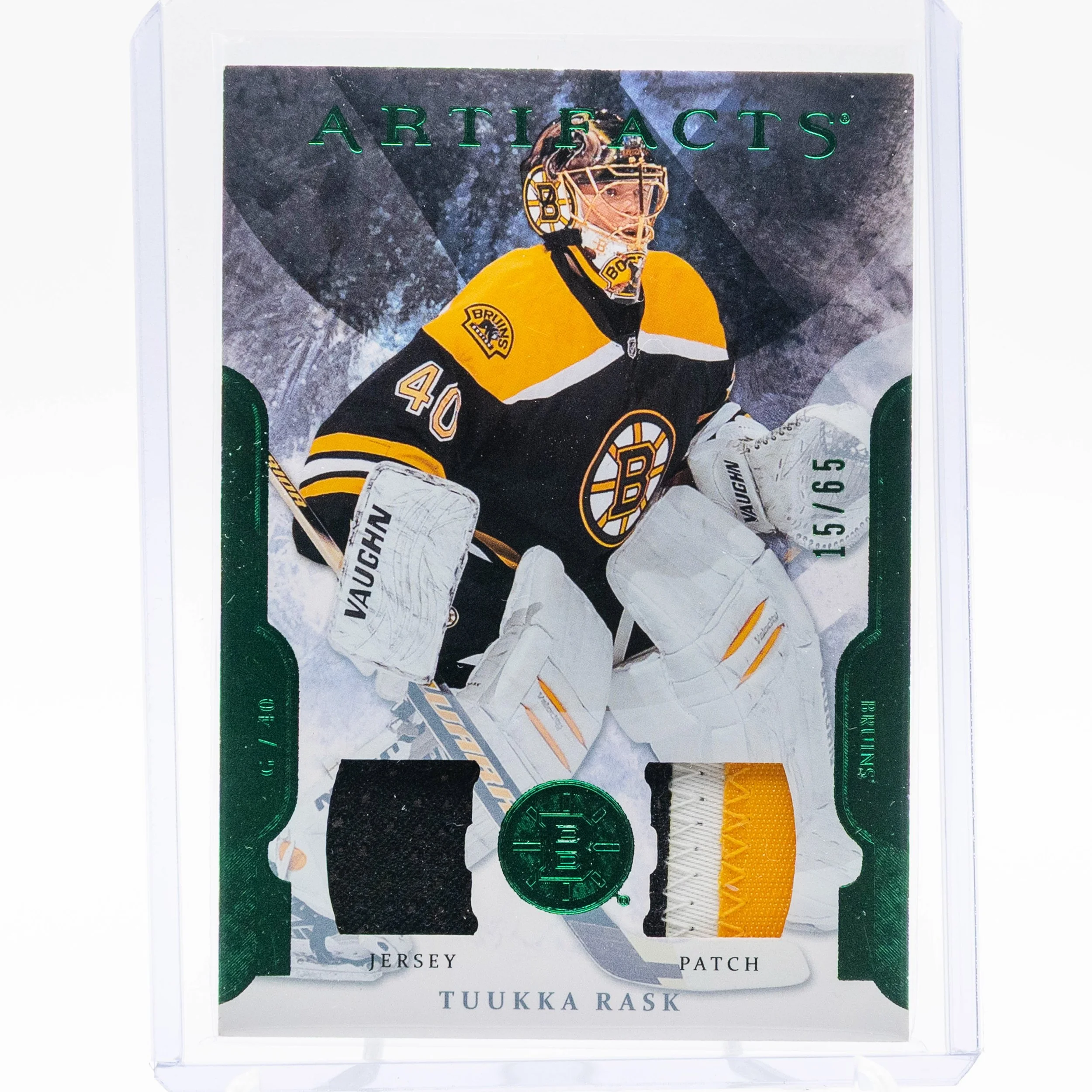 Tuukka Rask 2011 Artifacts