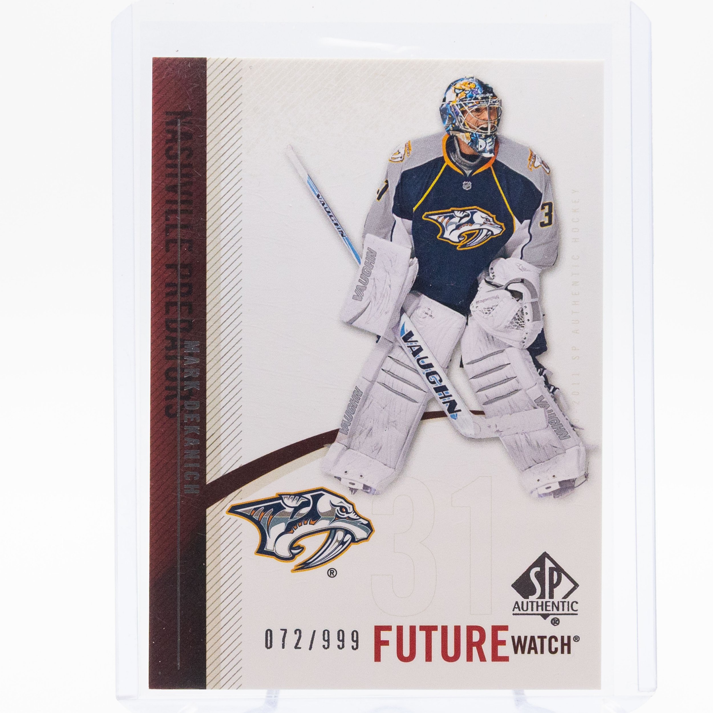 Mark Dekanich 2010 upper Deck