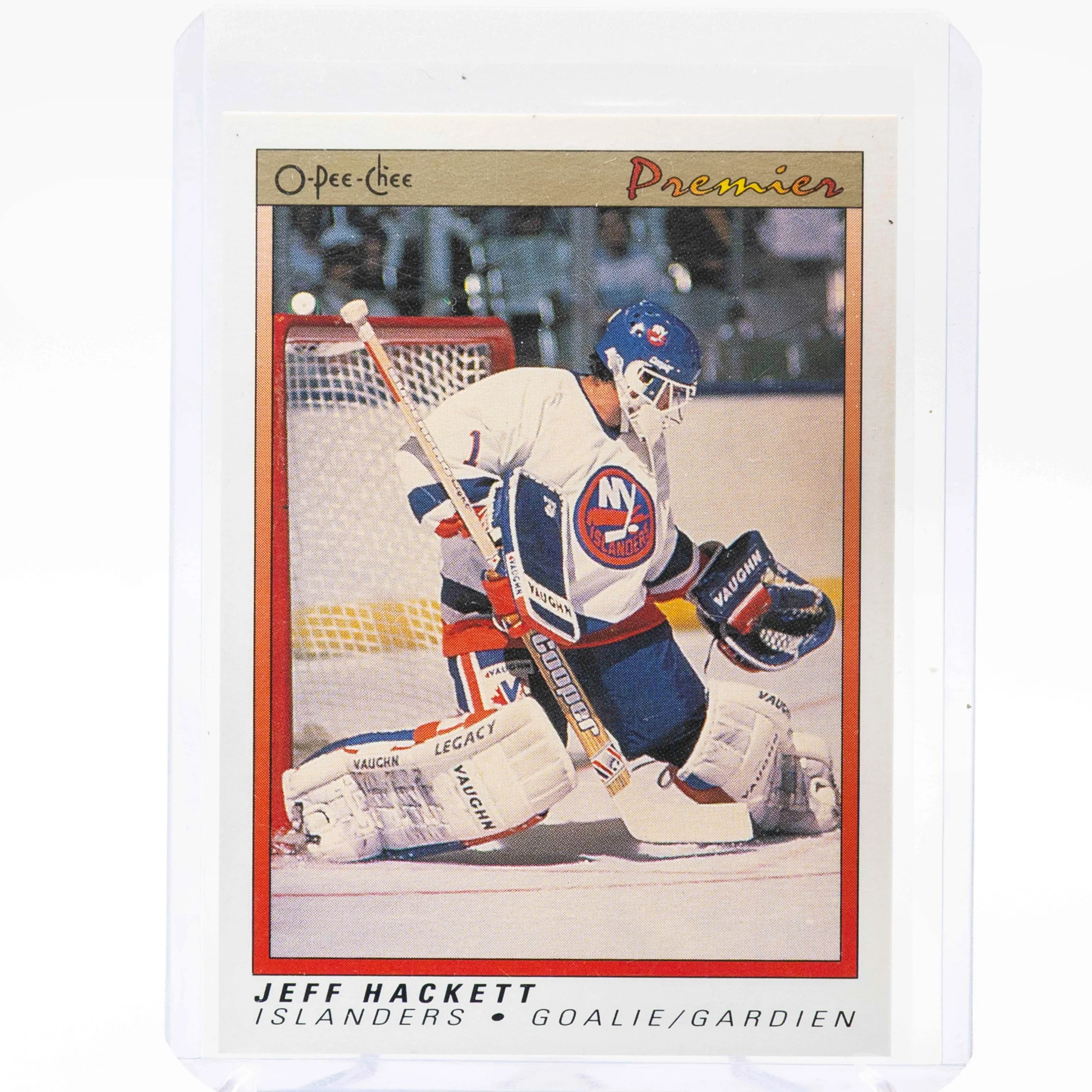 Jeff Hackett 1990 O-Pee-Chee