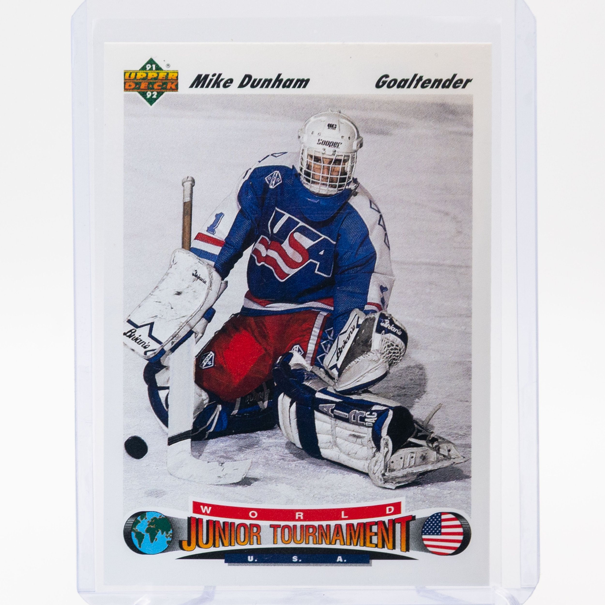 Mike Dunham 1991 Upper Deck