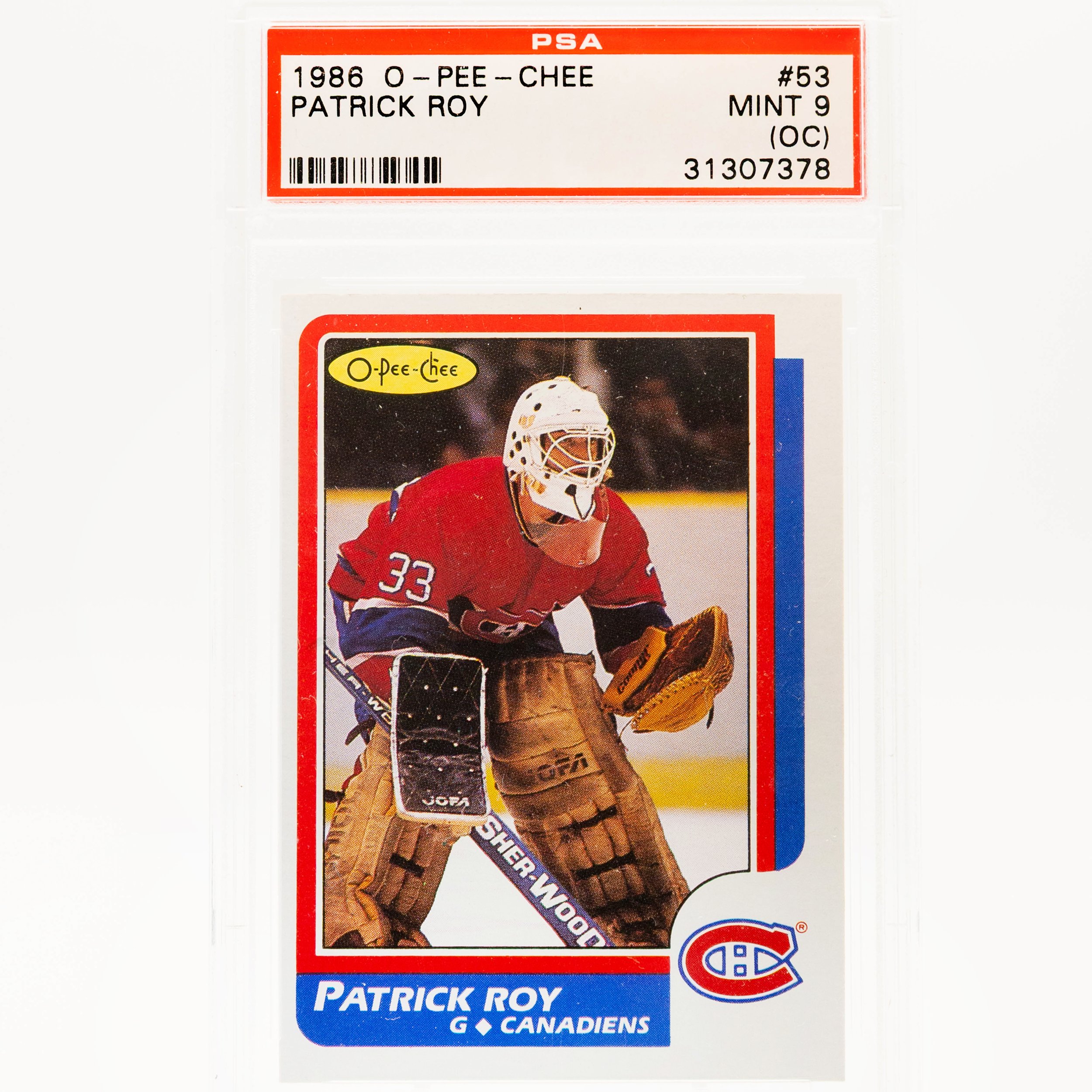 1986 Patrick Roy 0-Pee-Chee