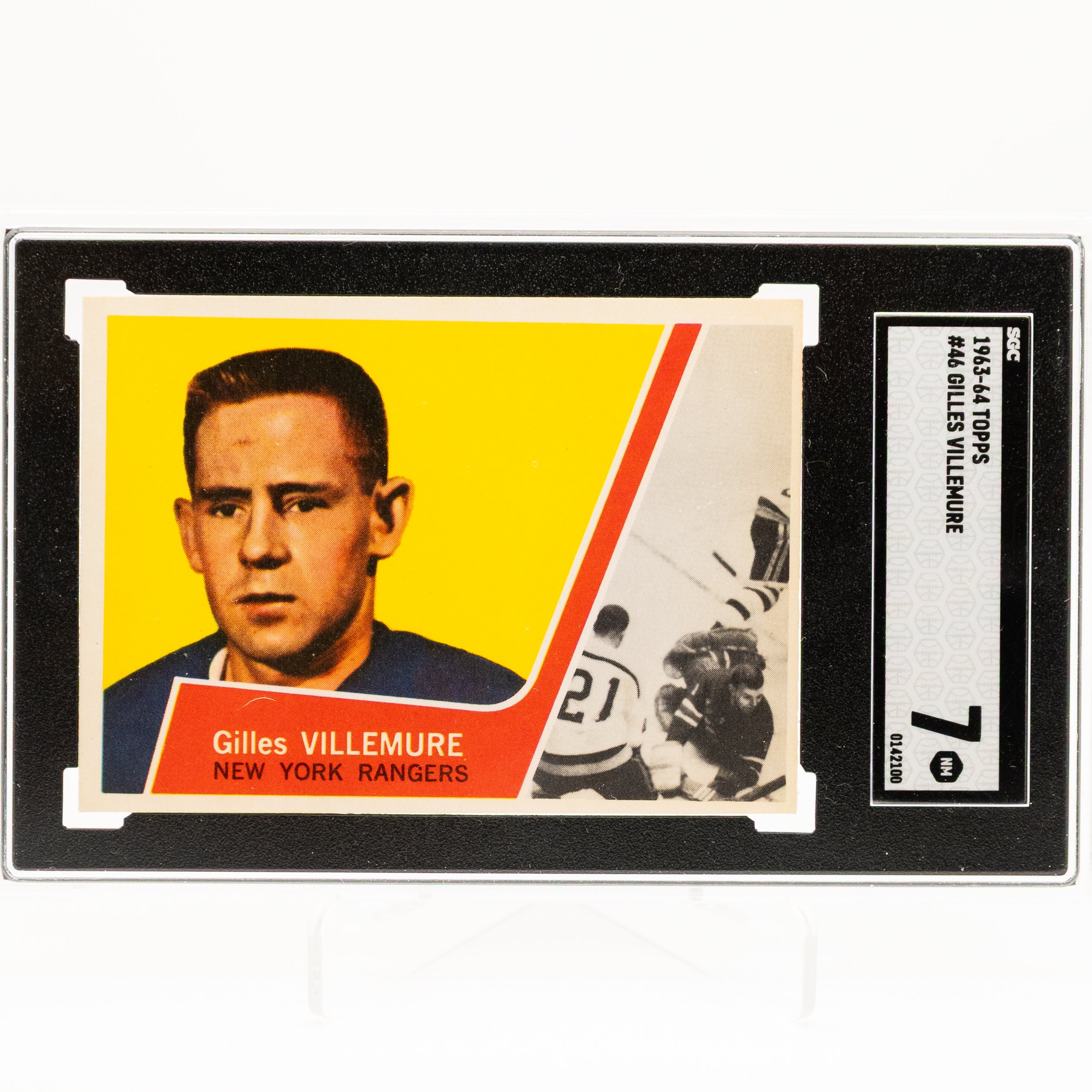Gilles Villemure 1963 Topps