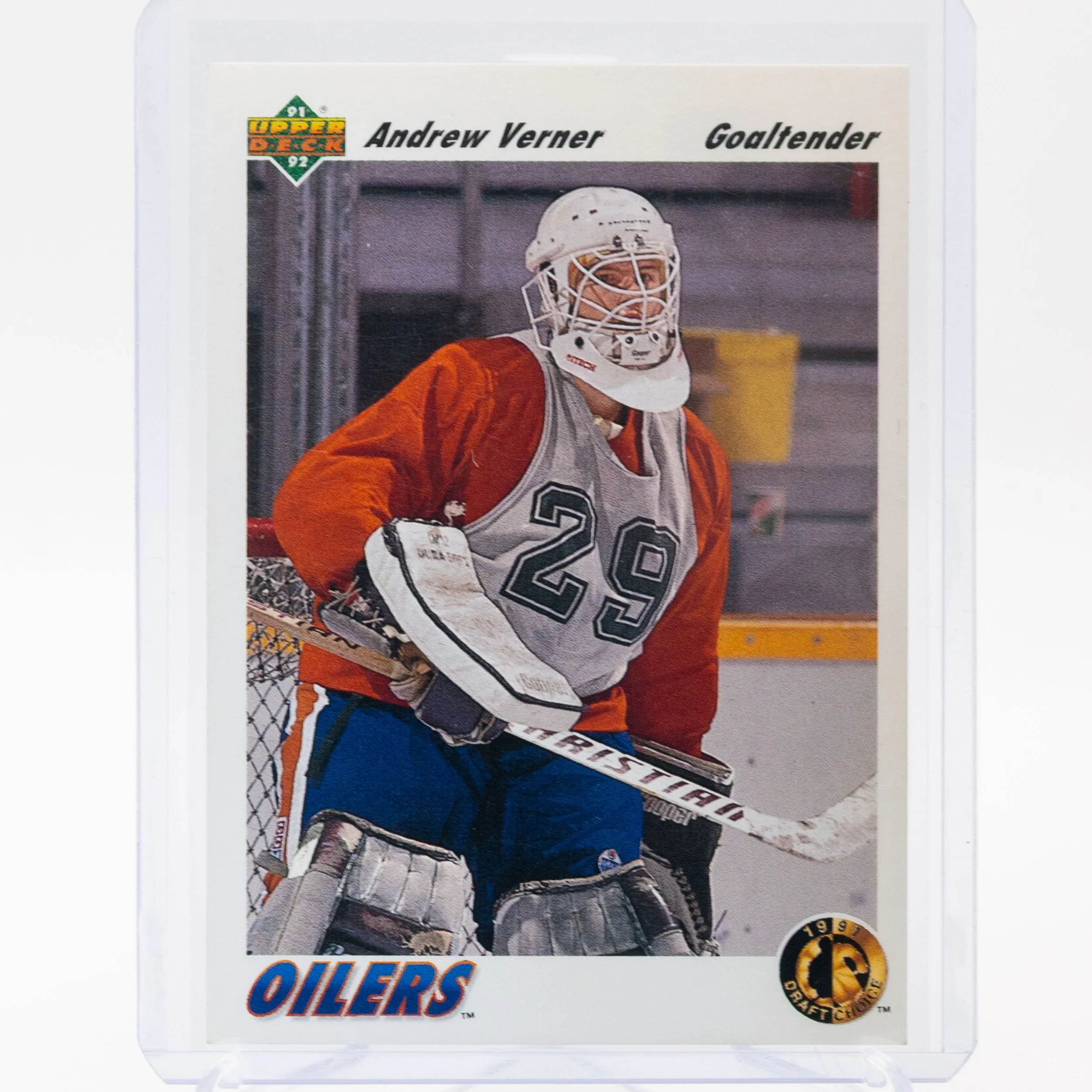Andrew Verner 1991 Upper Deck