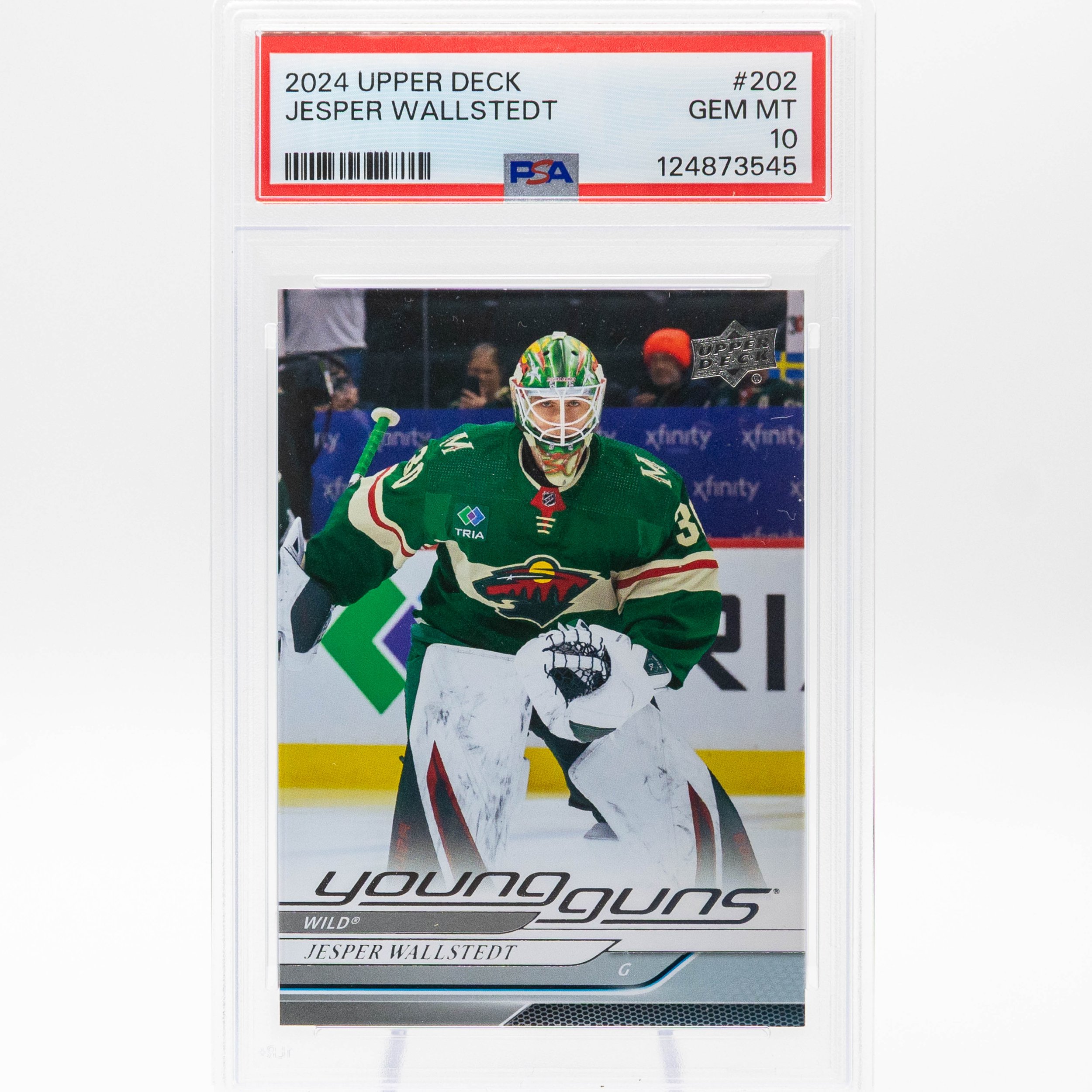 Jesper Wallstedt 2024 Young Guns