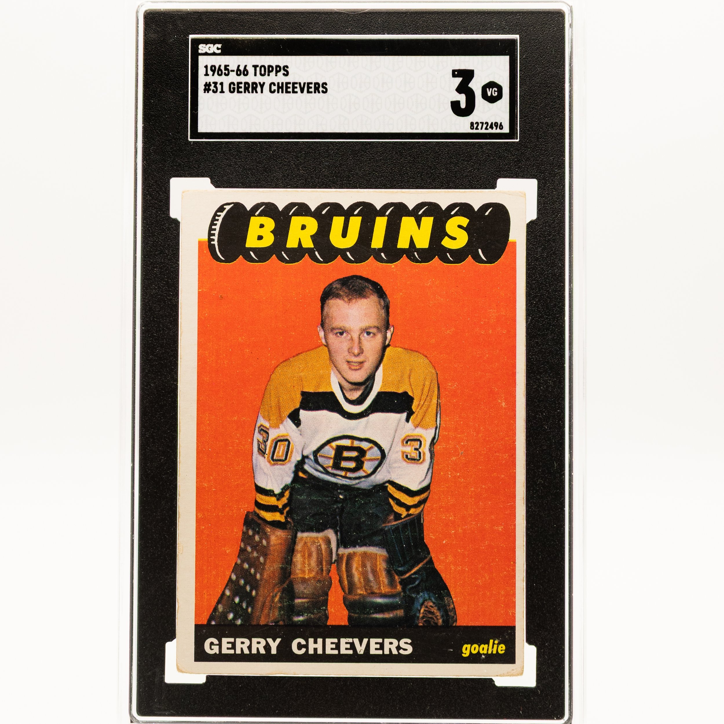 Gerry Cheevers 1965 Topps 