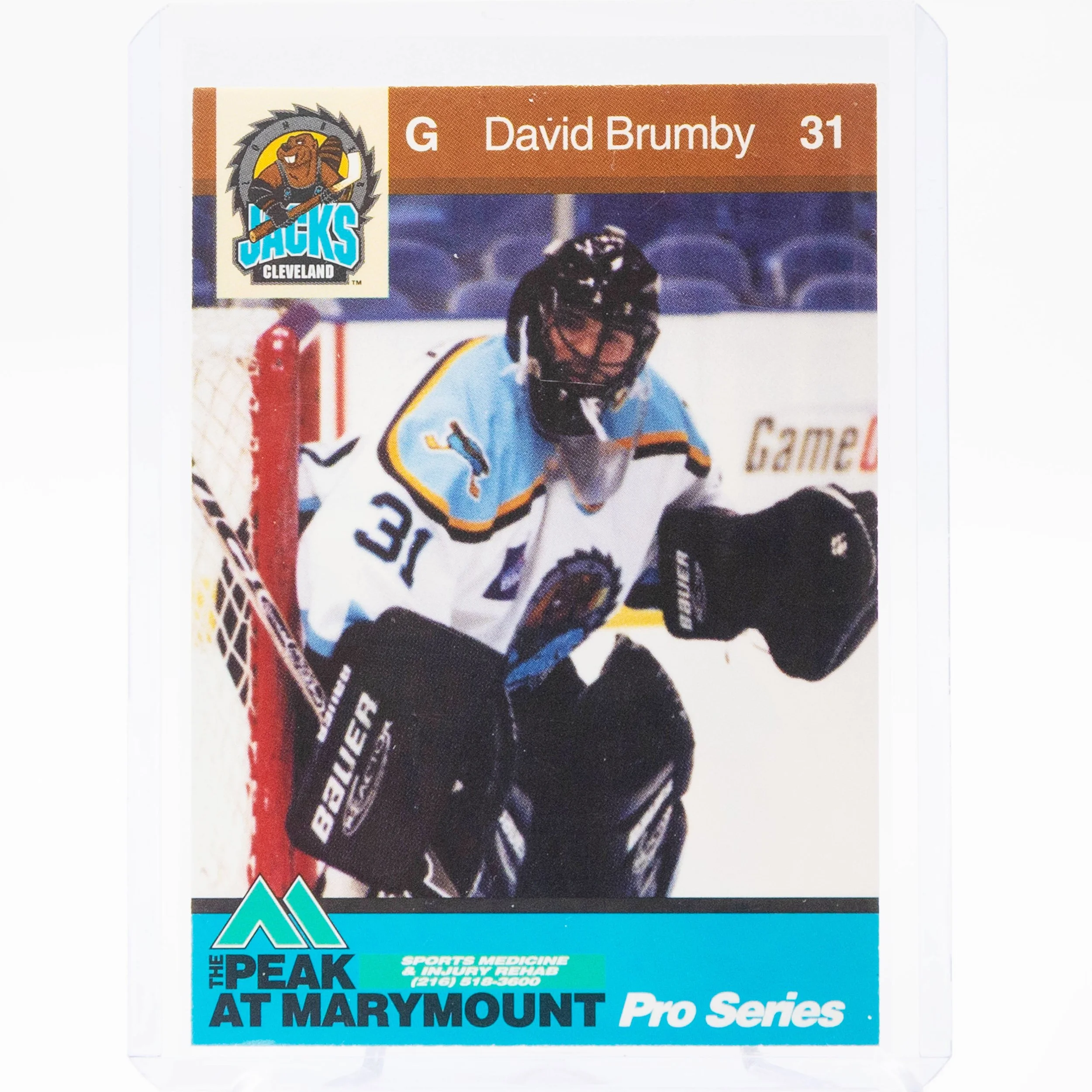 David Brumby 2000 ECHL