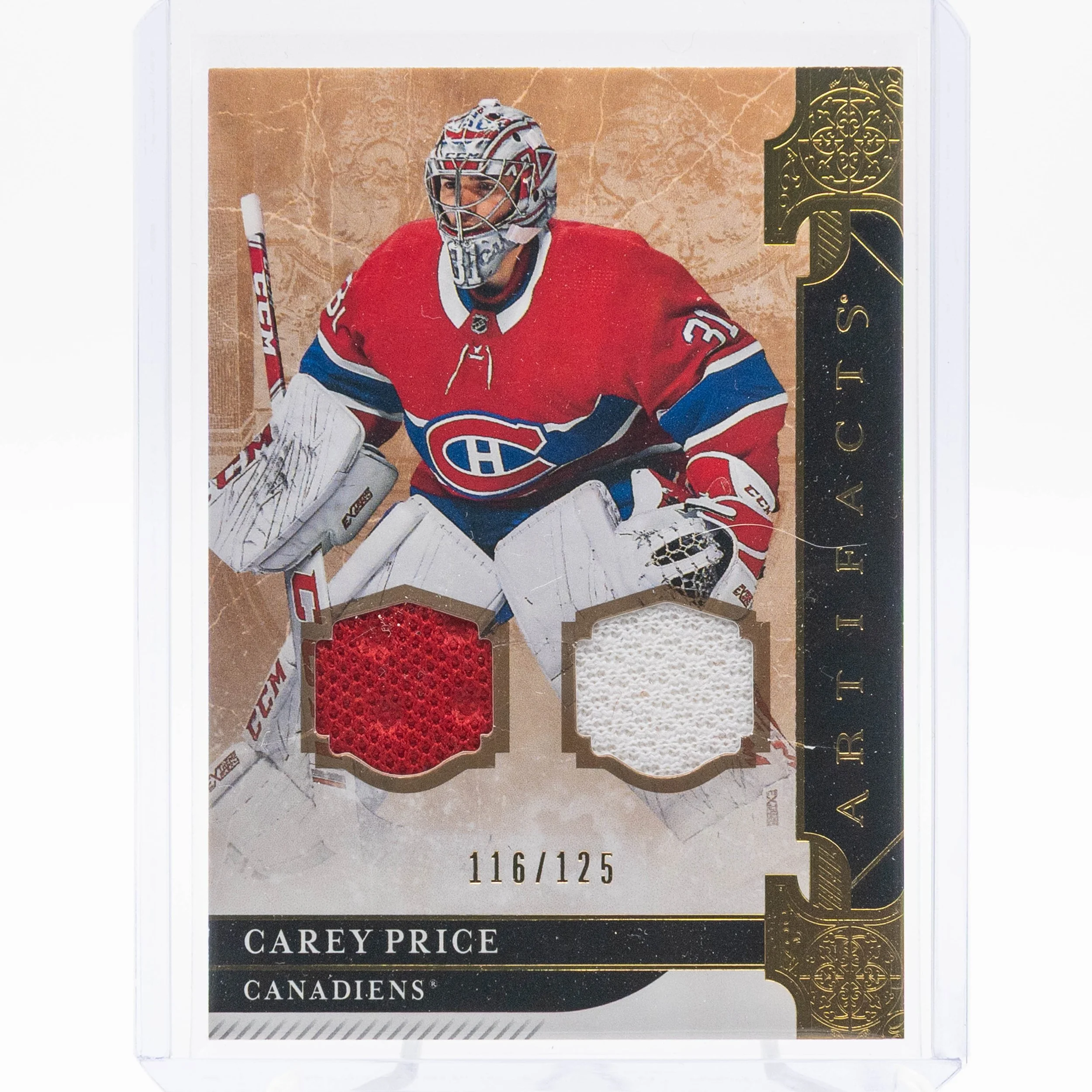 Carey Price 2019 Artifacts