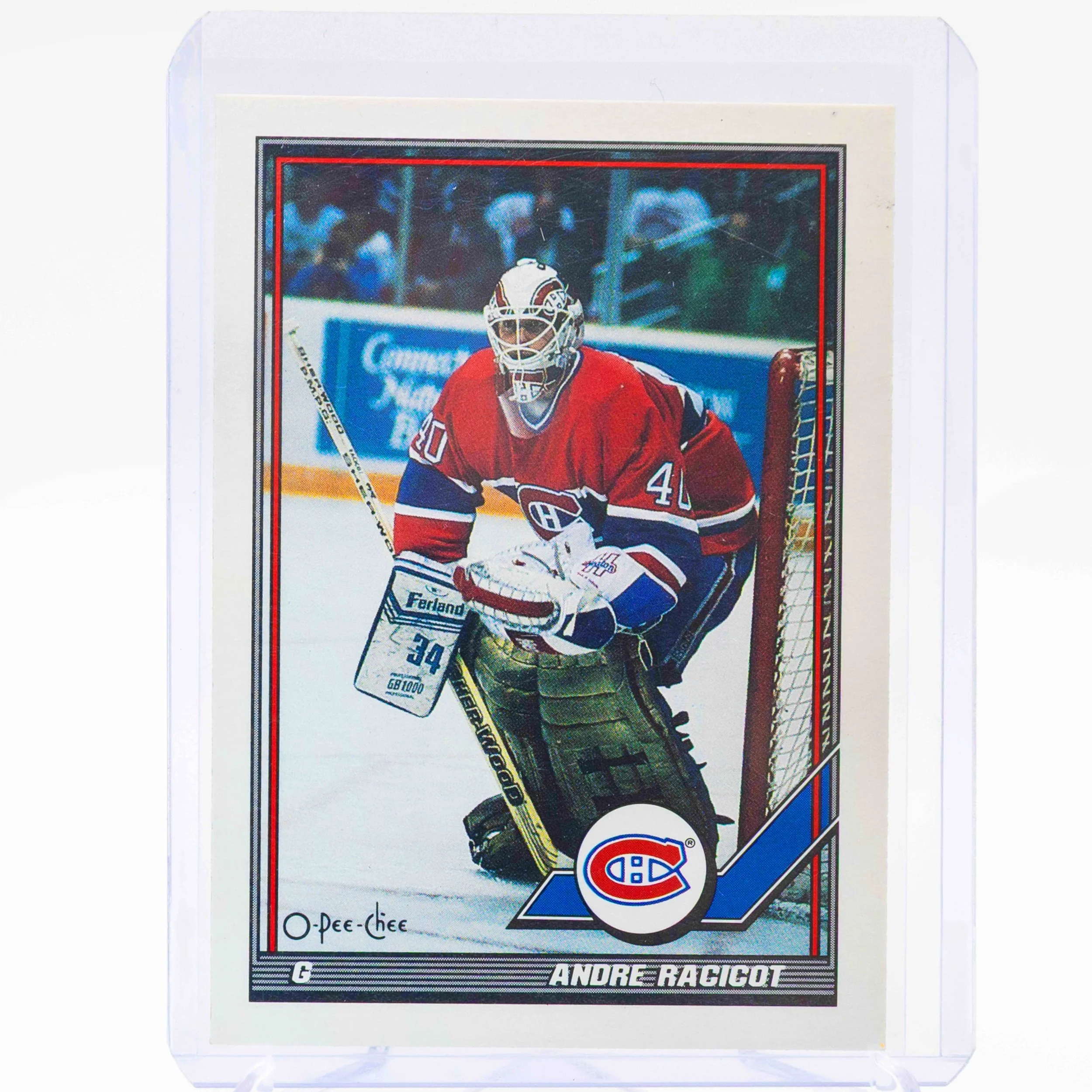 Andre Racicot 1991 O-Pee-Chee