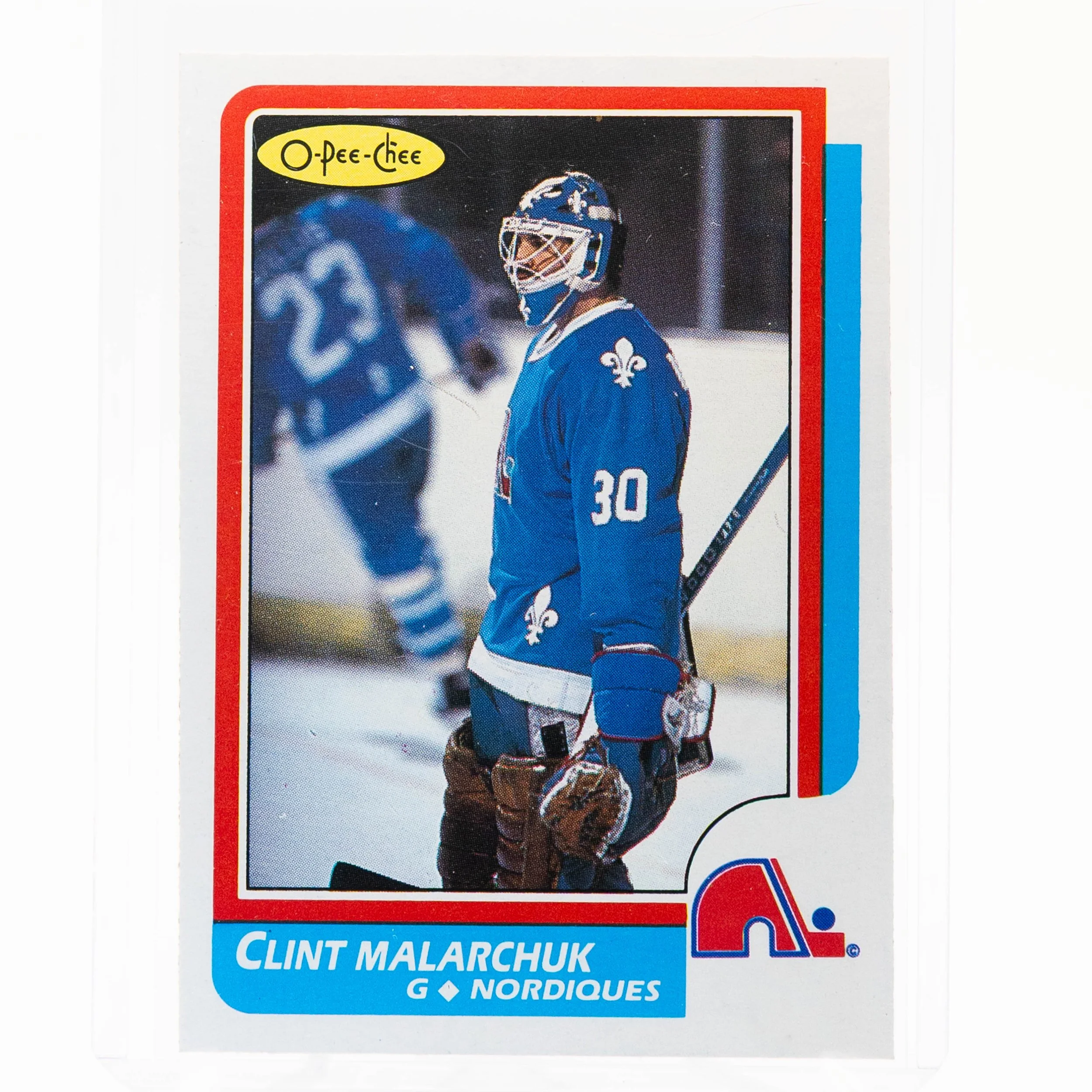 Clint Malarchuk 1986 O-Pee-Chee 