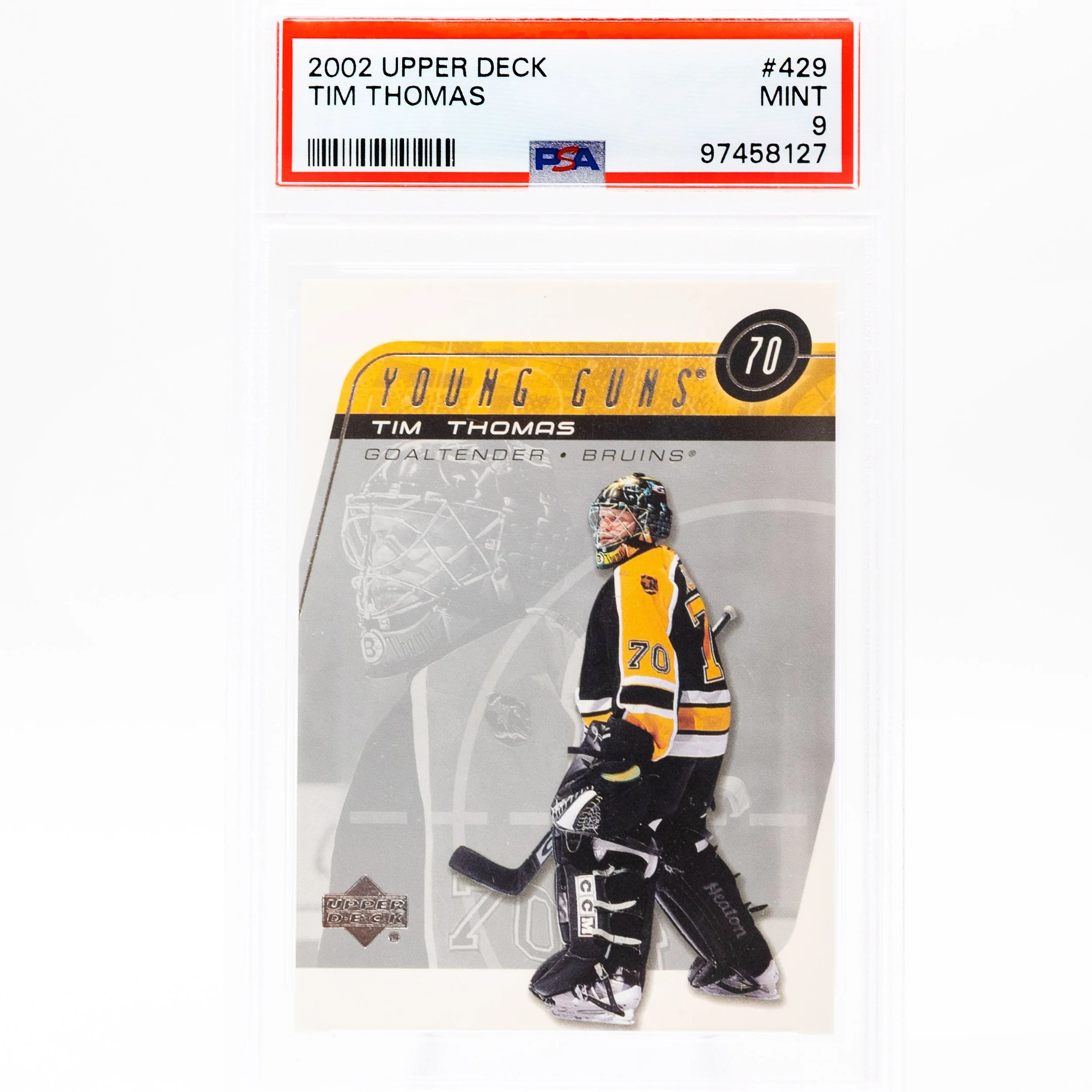 Tim Thomas 2002 Young Guns