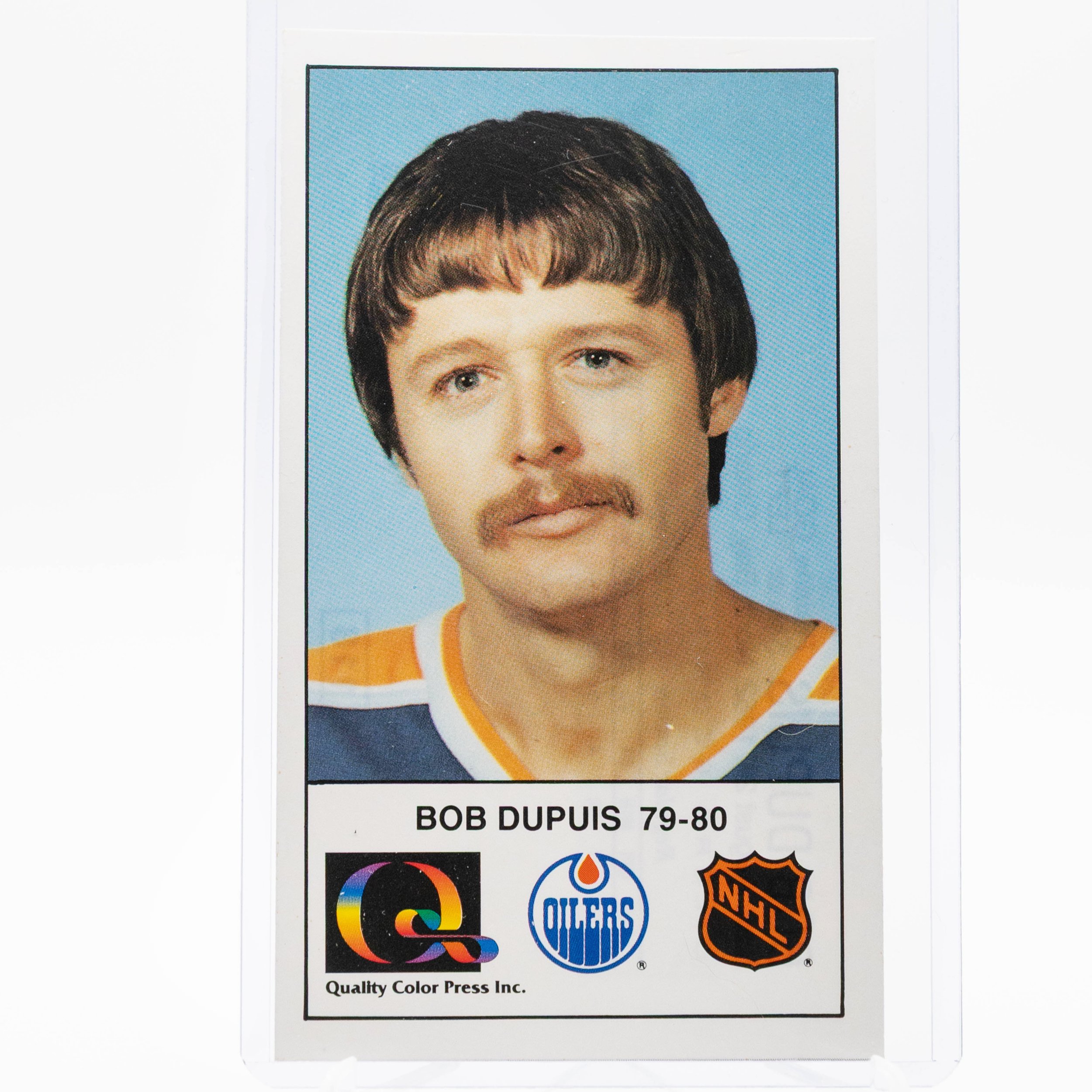 Bob Dupuis 1979 Team Card 
