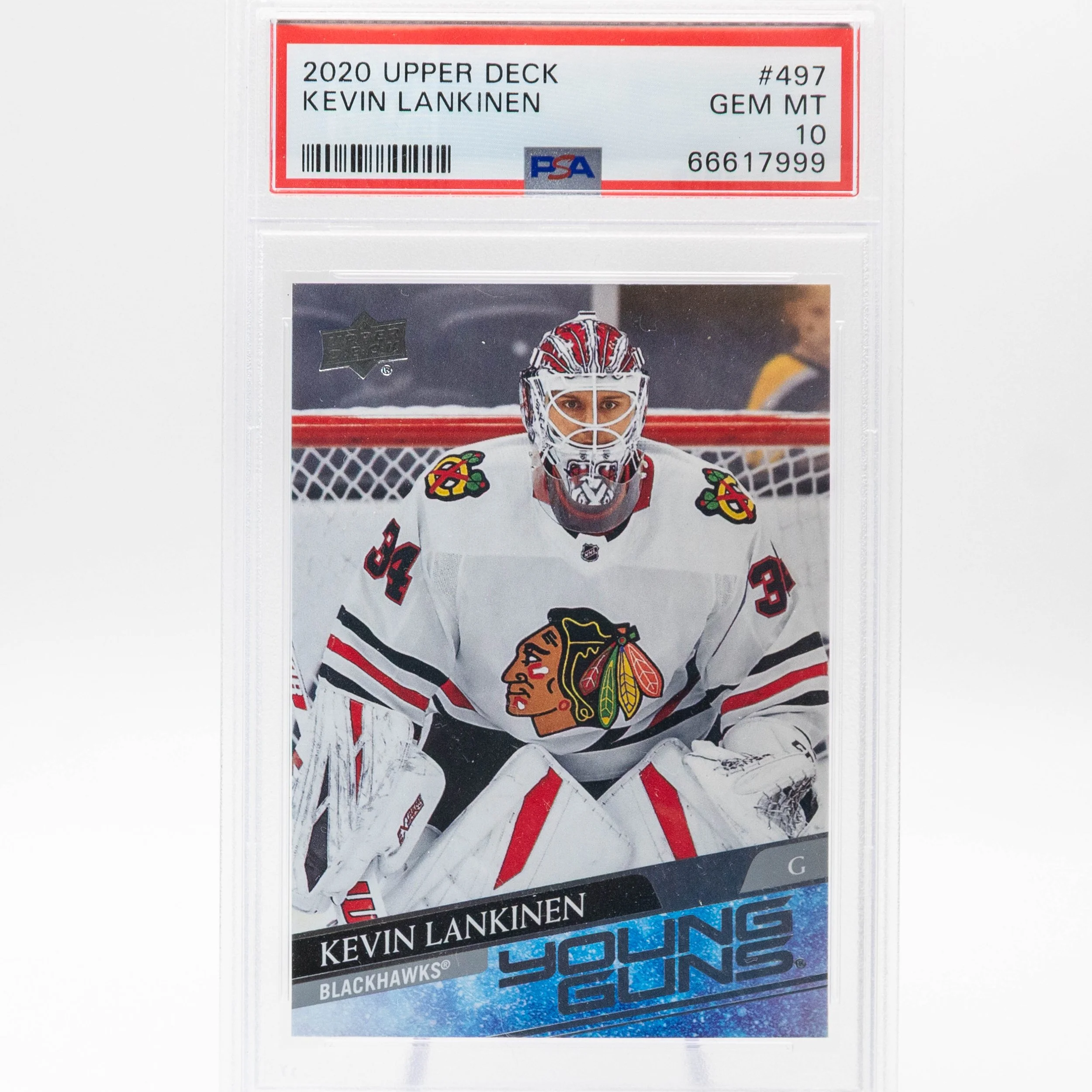 Kevin Lankinen 2020 Young Guns