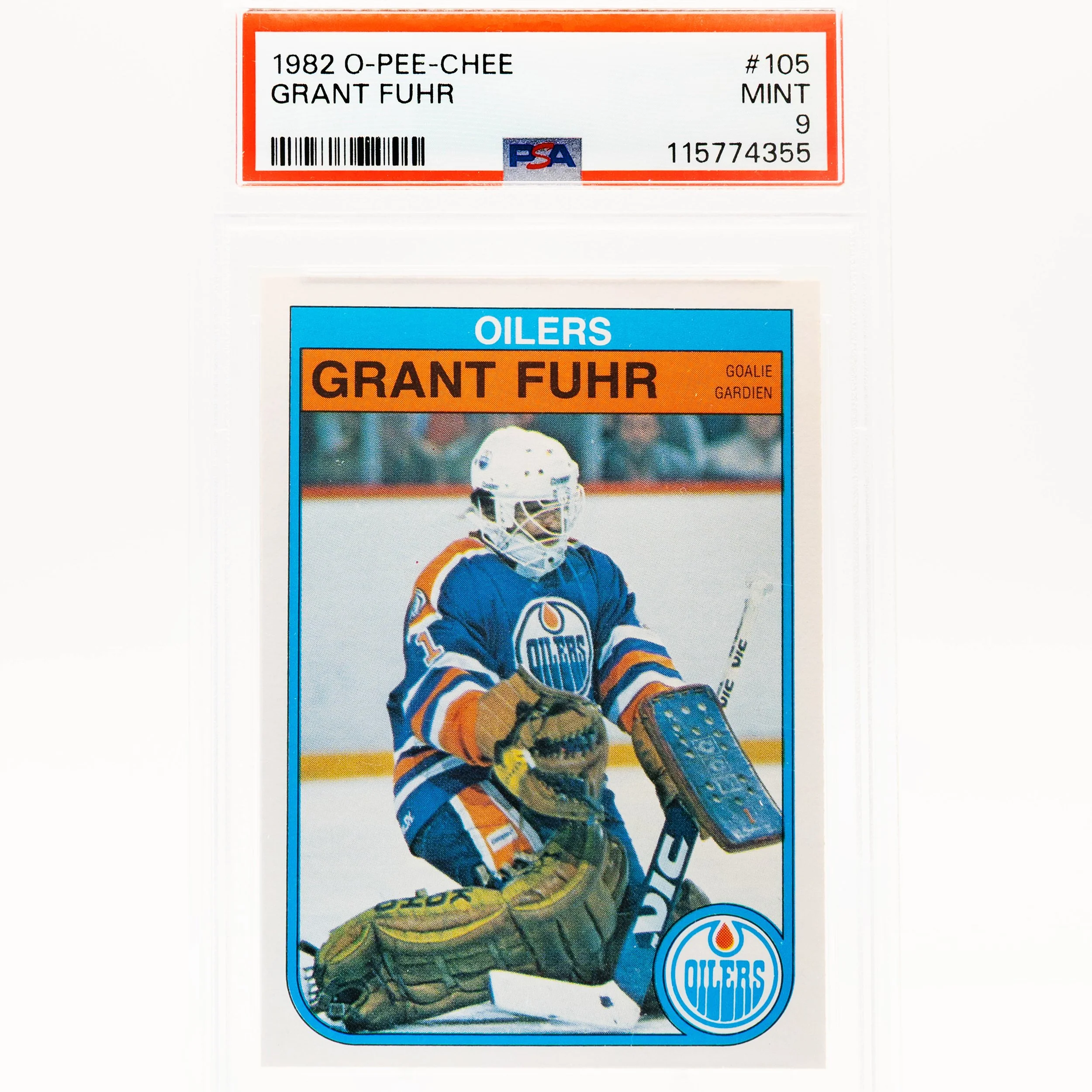 Grant Fuhr 1982 O-Pee-Chee 