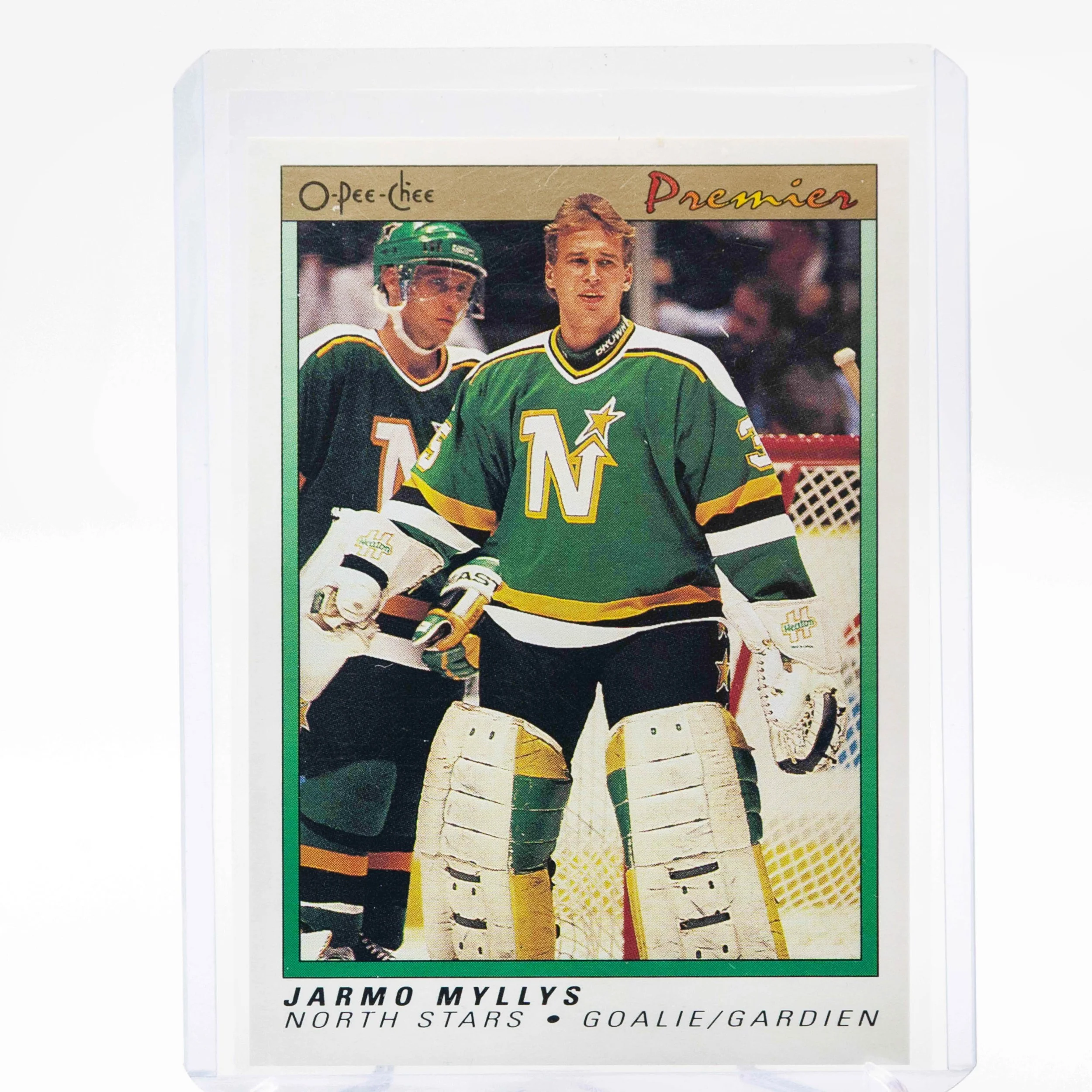Jarmo Myllys 1990 O-Pee-Chee