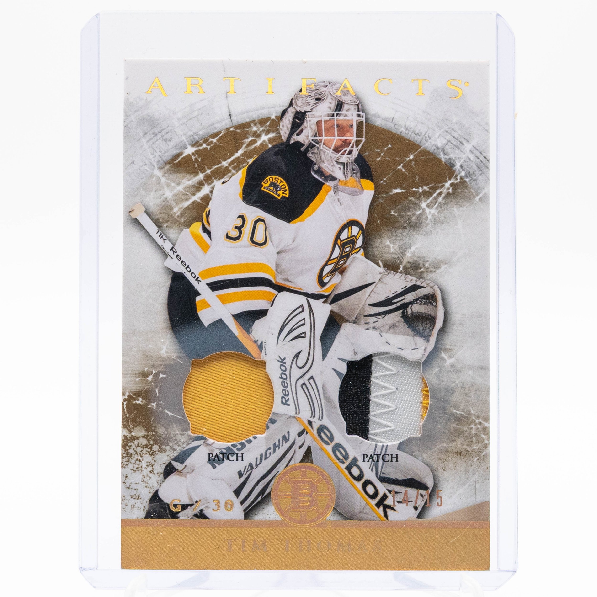 Tim Thomas 2012 Artifacts