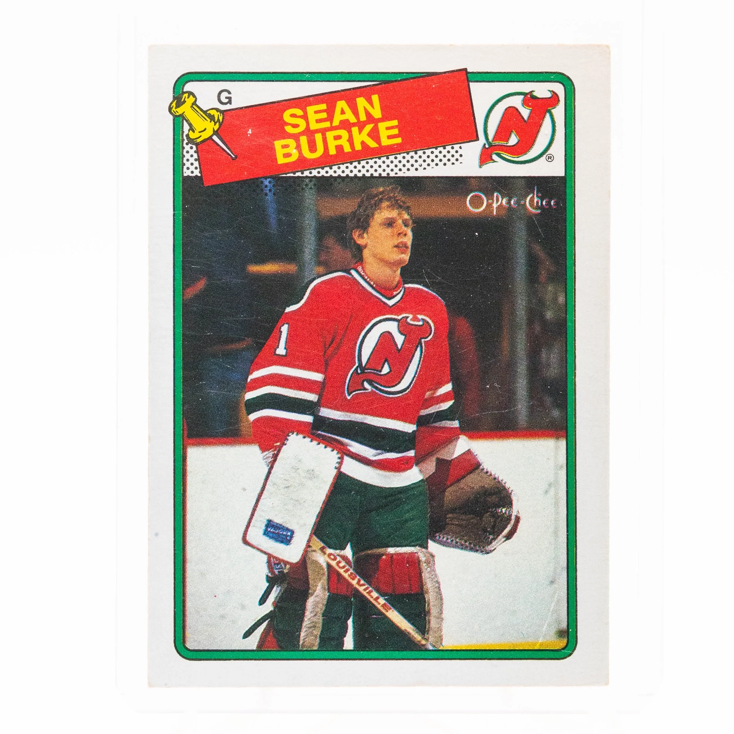 Sean Burke 1988 O-Pee-Chee