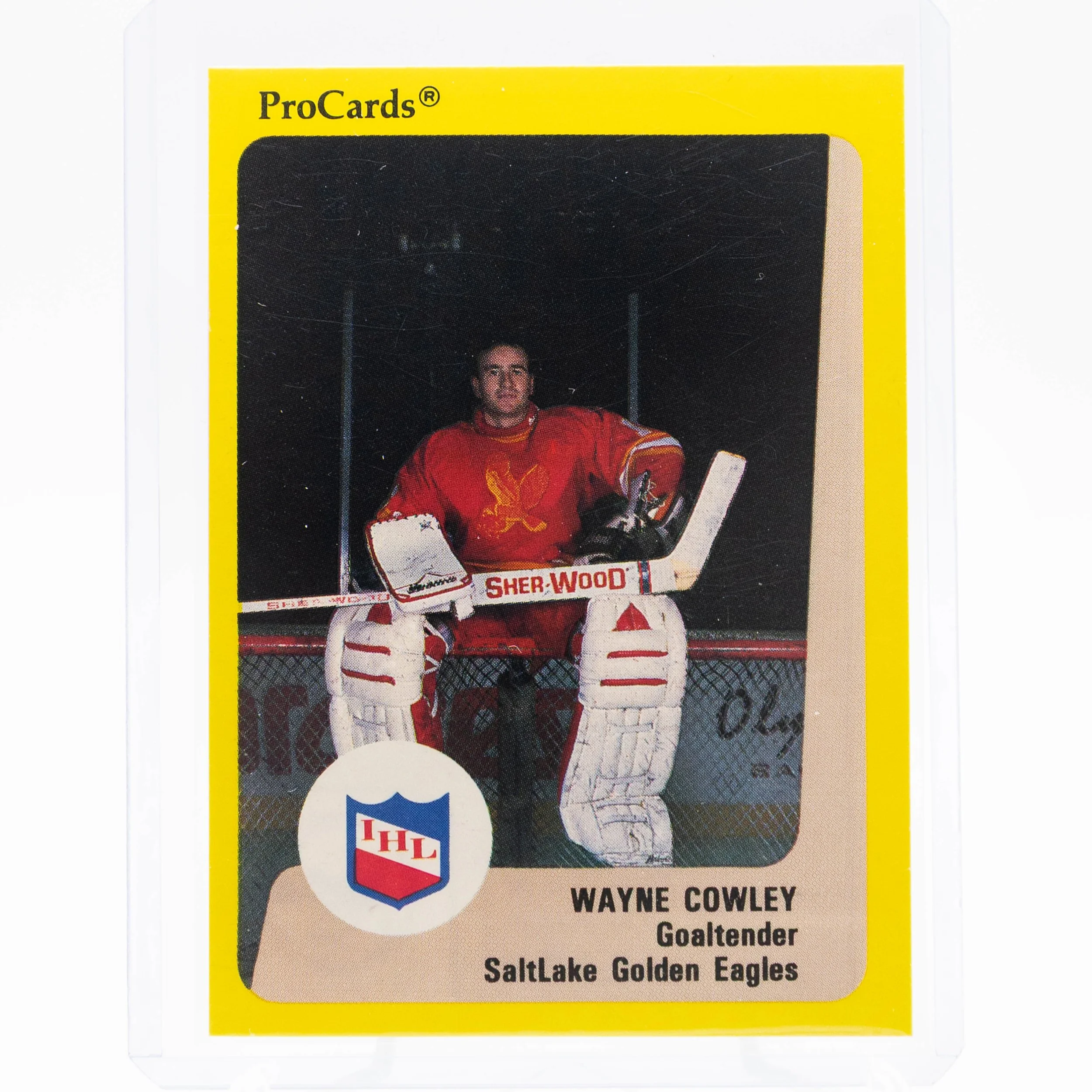 Wayne Cowley 1989 Procard
